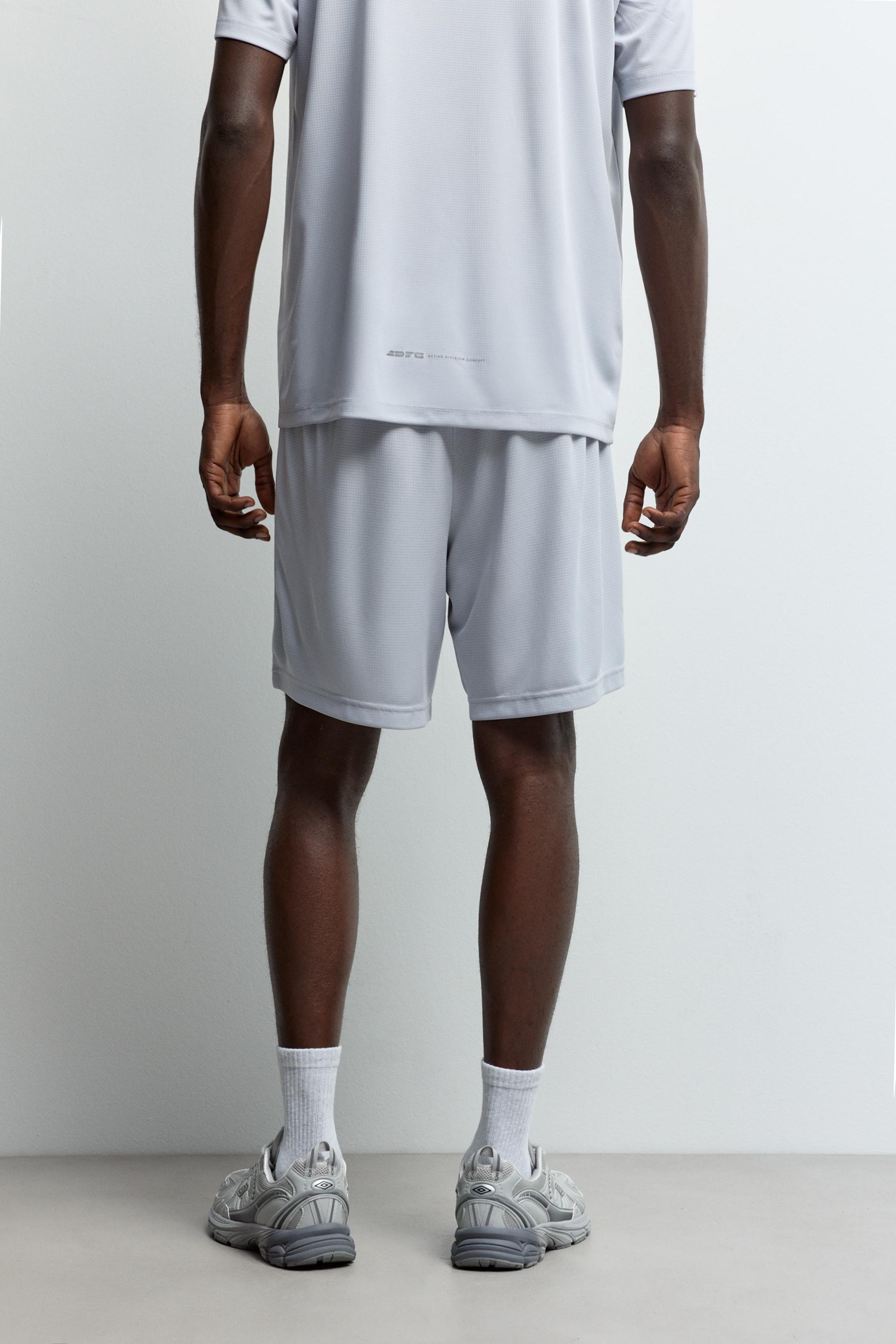 Bermuda sports shorts — DARK GREY MARL