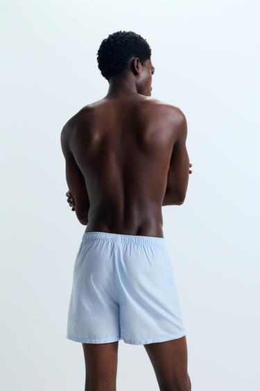 Long Boxer Shorts (2-Pack) — BLUE 4