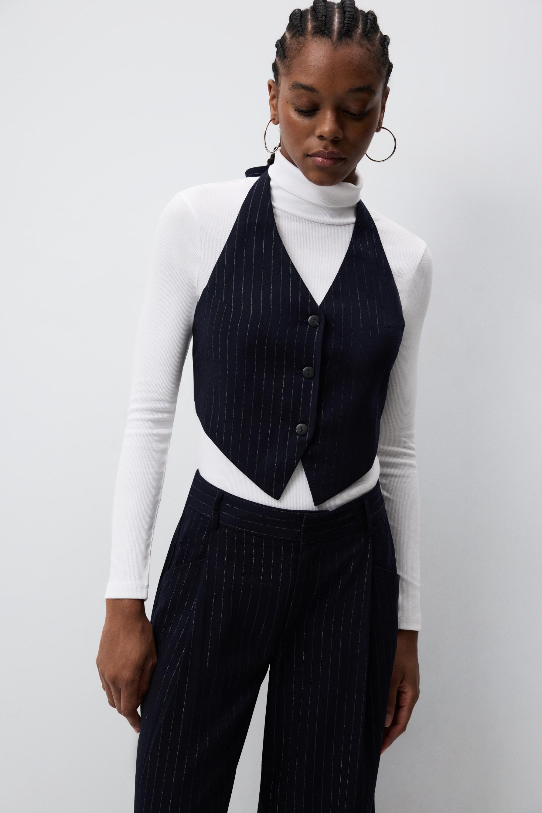 Chaleco raya diplomática brillante