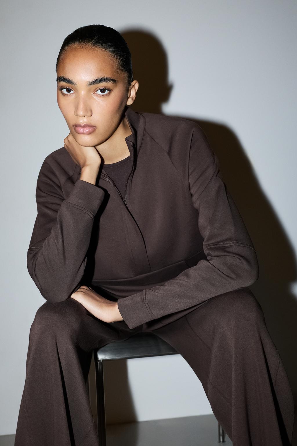 Sudadera felpa fluida