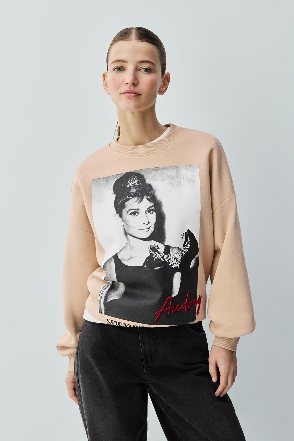 Audrey Hepburn sweatshirt