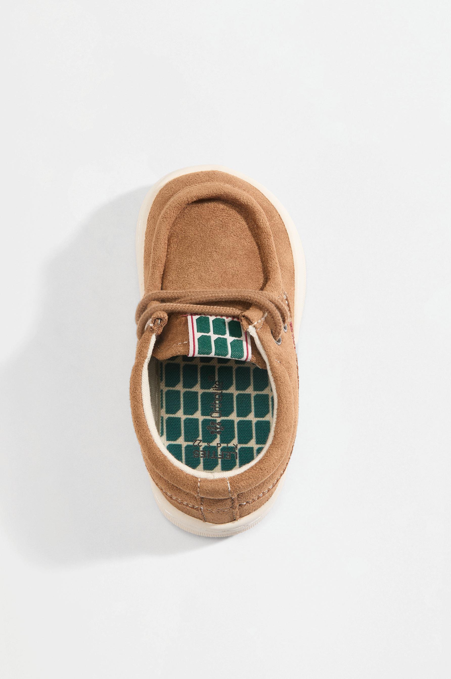 Barefoot moc toe slippers — BROWN