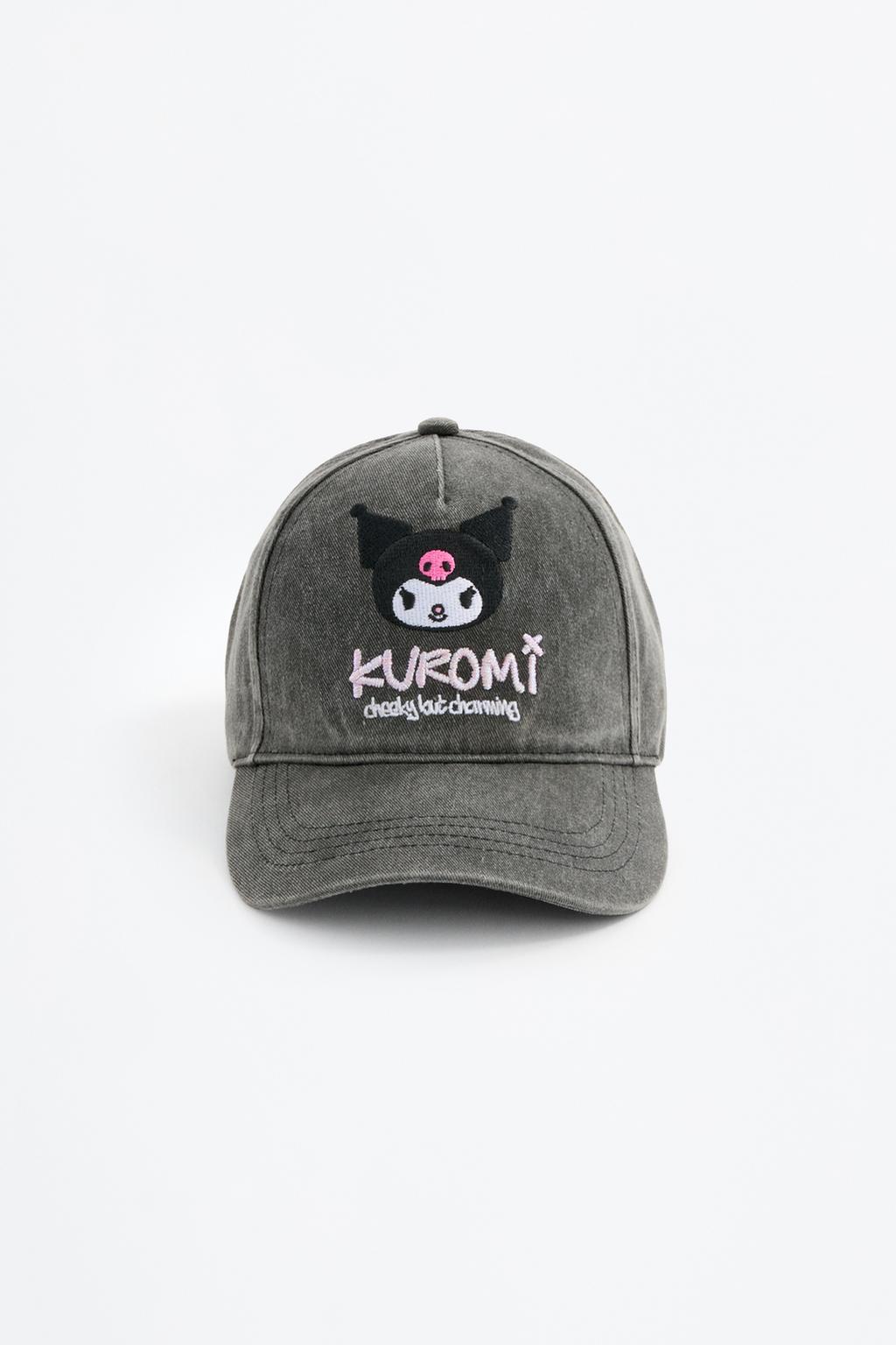 Boné Kuromi Hello Kitty ©SANRIO bordado