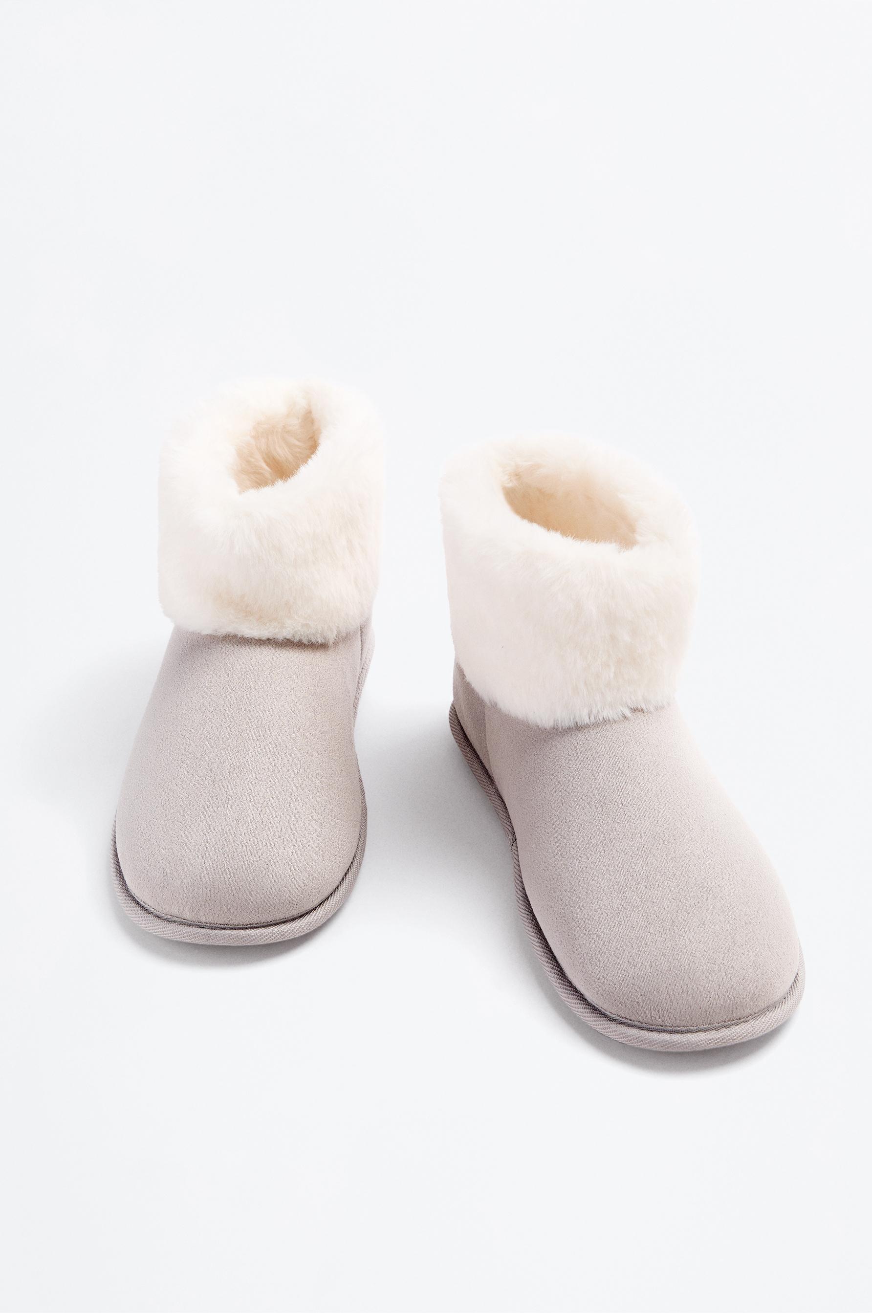 Ankle house slippers — GREY