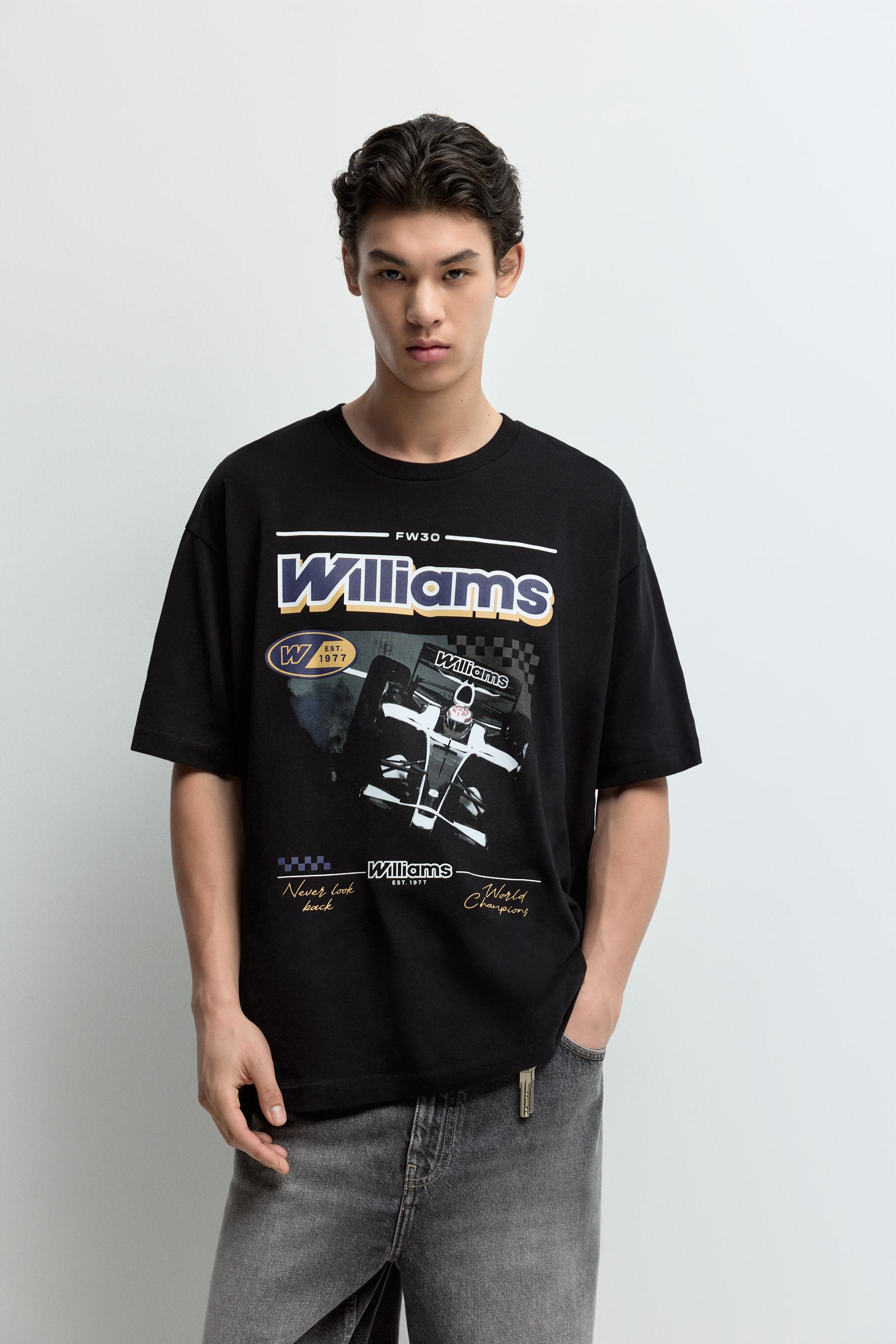 ©2026 Williams T-shirt — BLACK