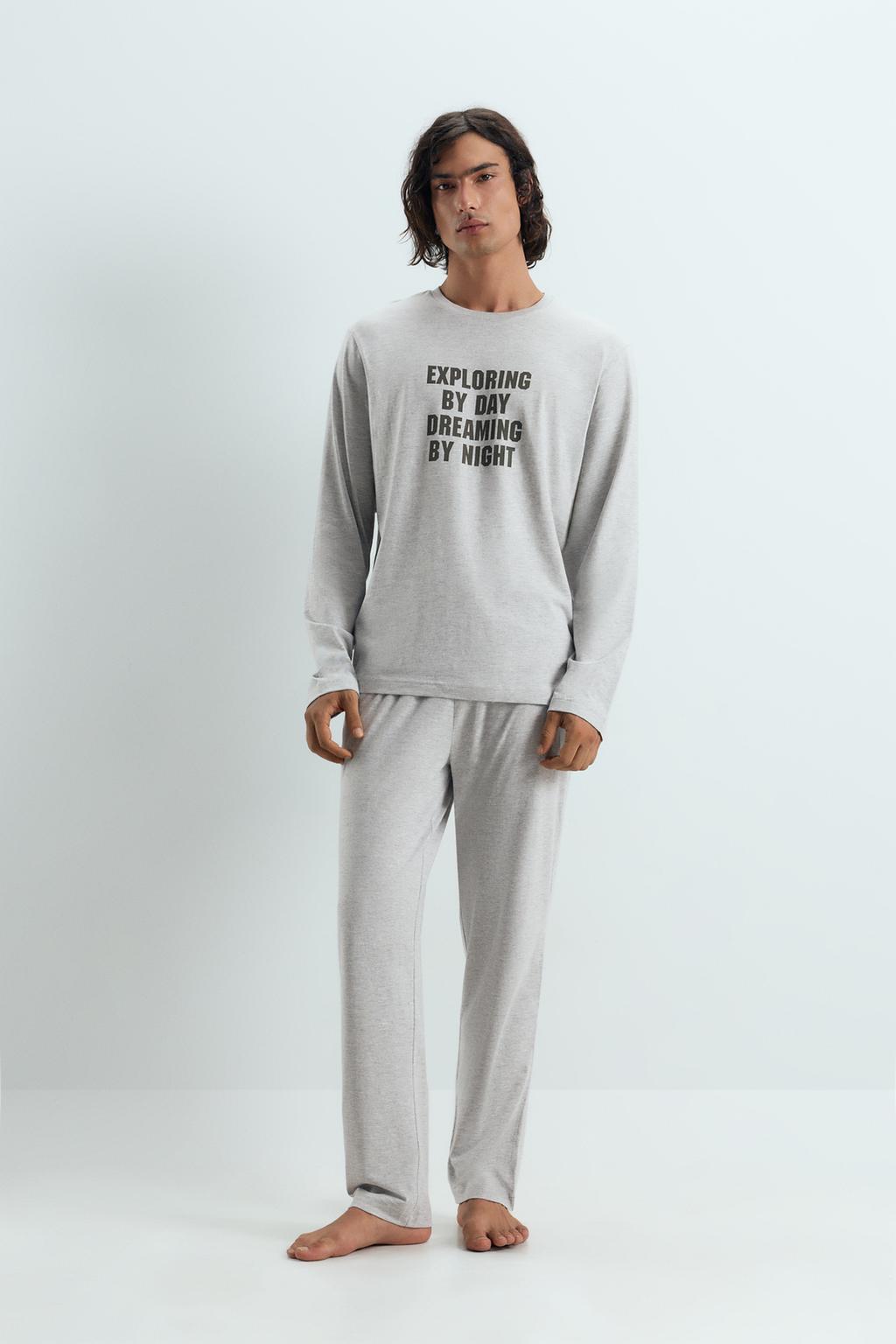 Long printed pyjamas