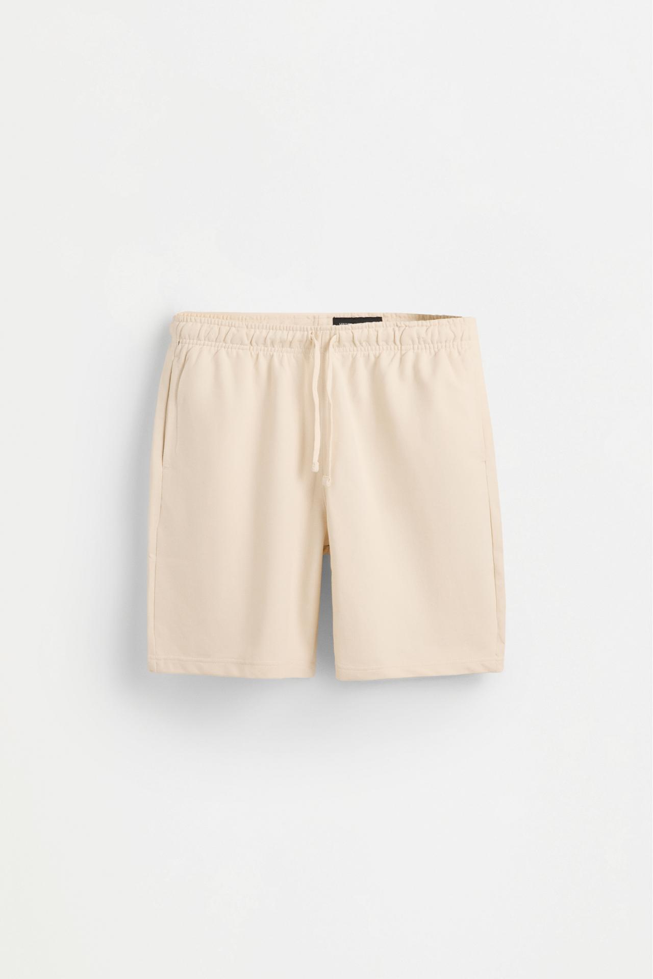 Basic tracksuit Bermuda shorts — ECRU