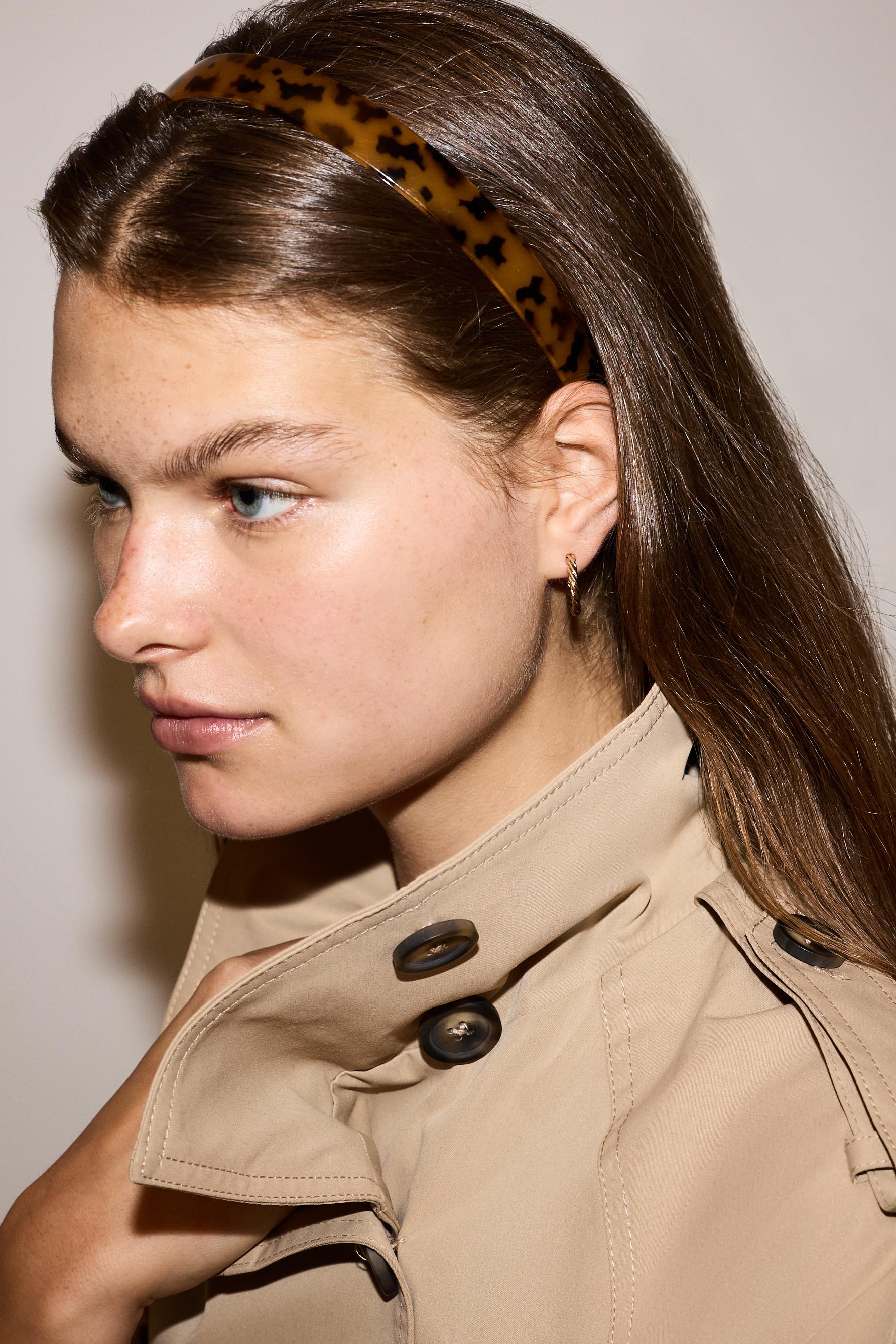 Rigid headbands (2-pack) — DARK BROWN