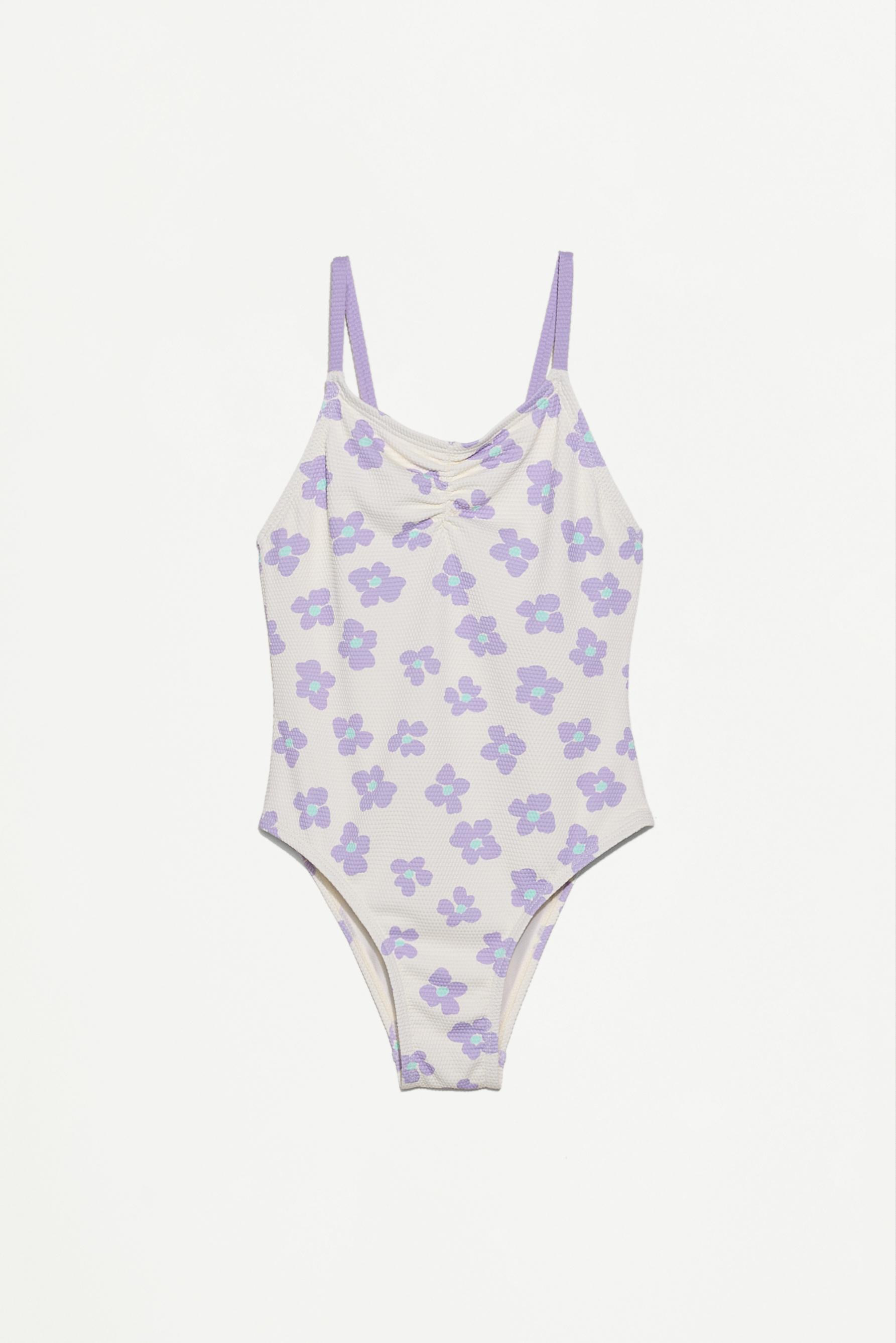 Bañador flores textura