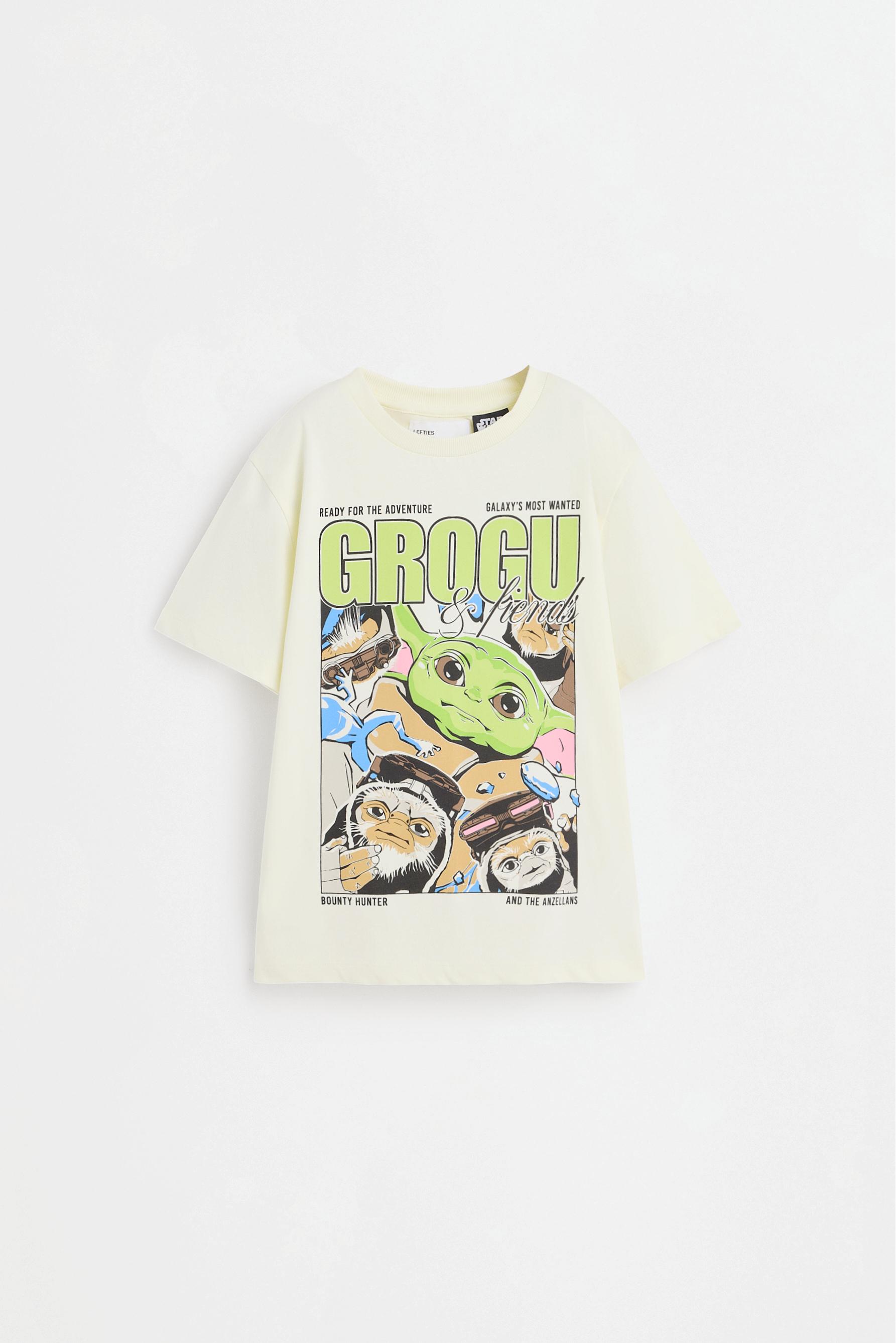 Baby Yoda ©Disney short pyjamas with sleep mask — PALE GREEN