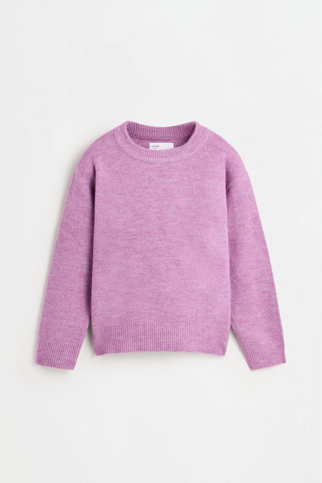 Fluffy knit sweater