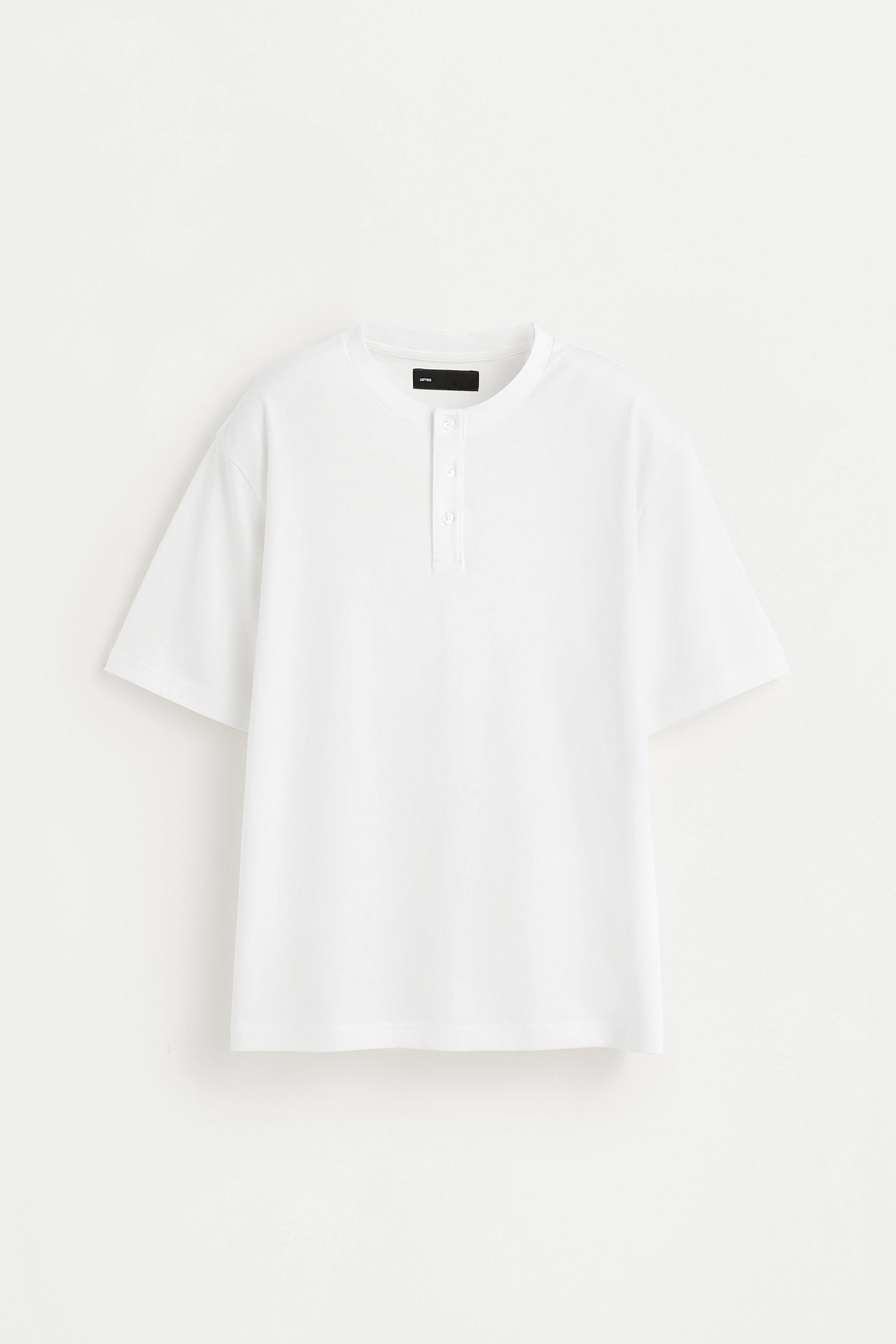 Short henley pyjamas — OFF WHITE