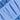 Girls' Blue Striped Bikini — BLUE