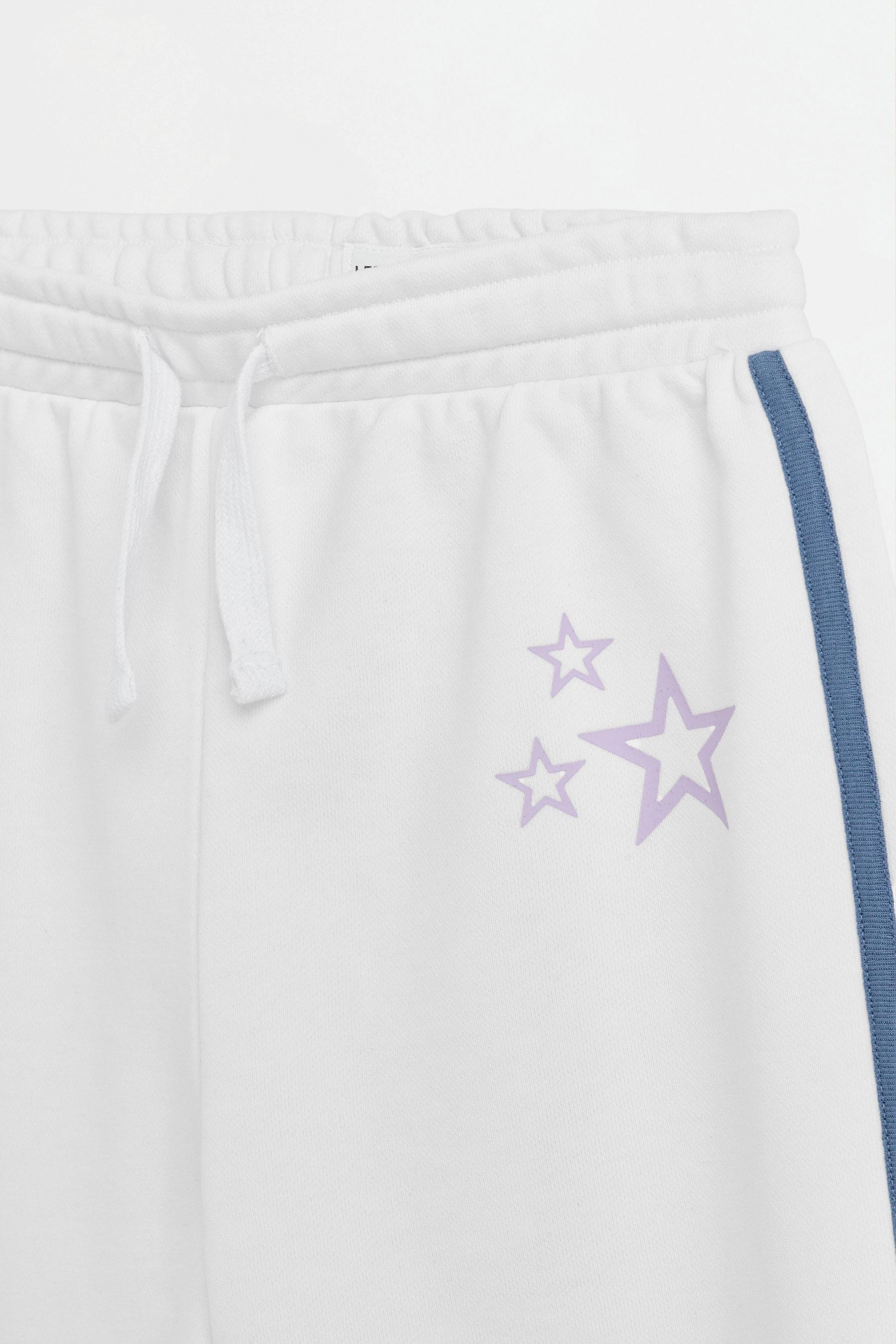 Plush culottes — OFF WHITE