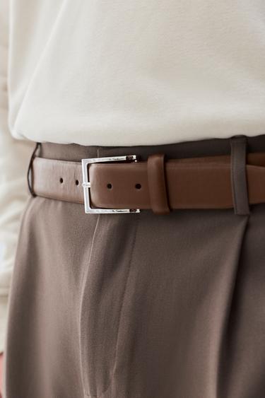 Basic dress belt — BROWN 1