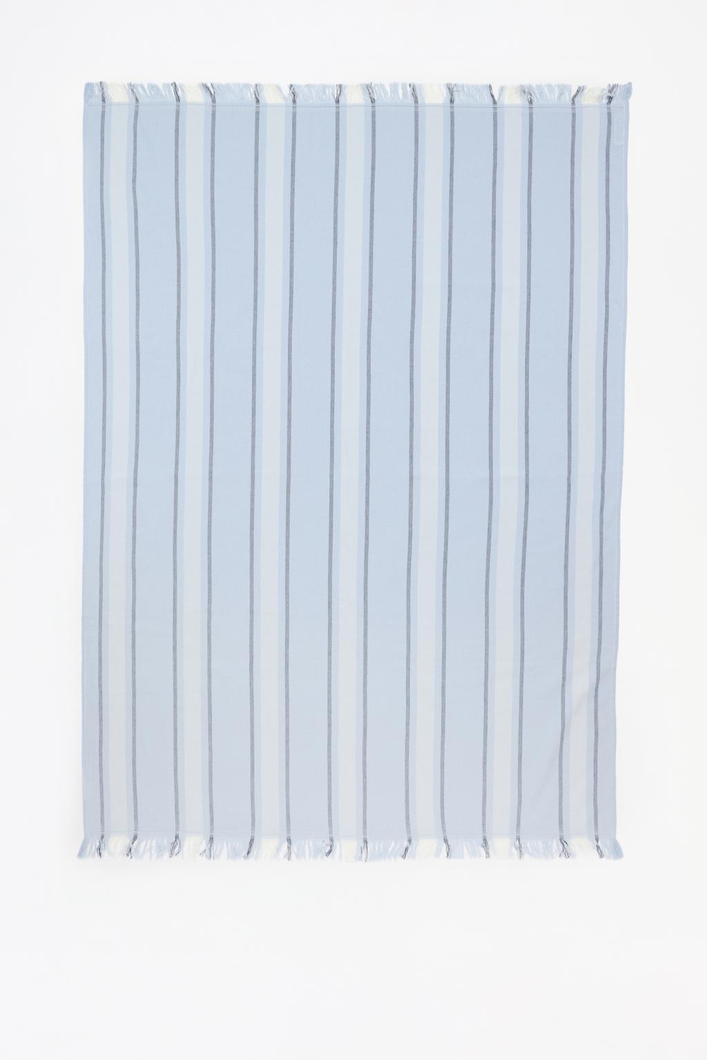 Striped wrap skirt