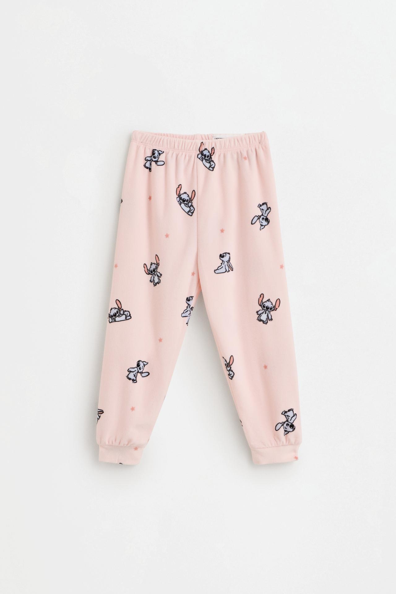 Stitch ©Disney velvety pajamas — PINK