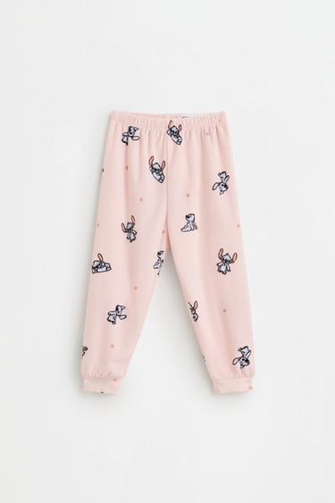 Stitch ©Disney velvety pajamas — PINK 3