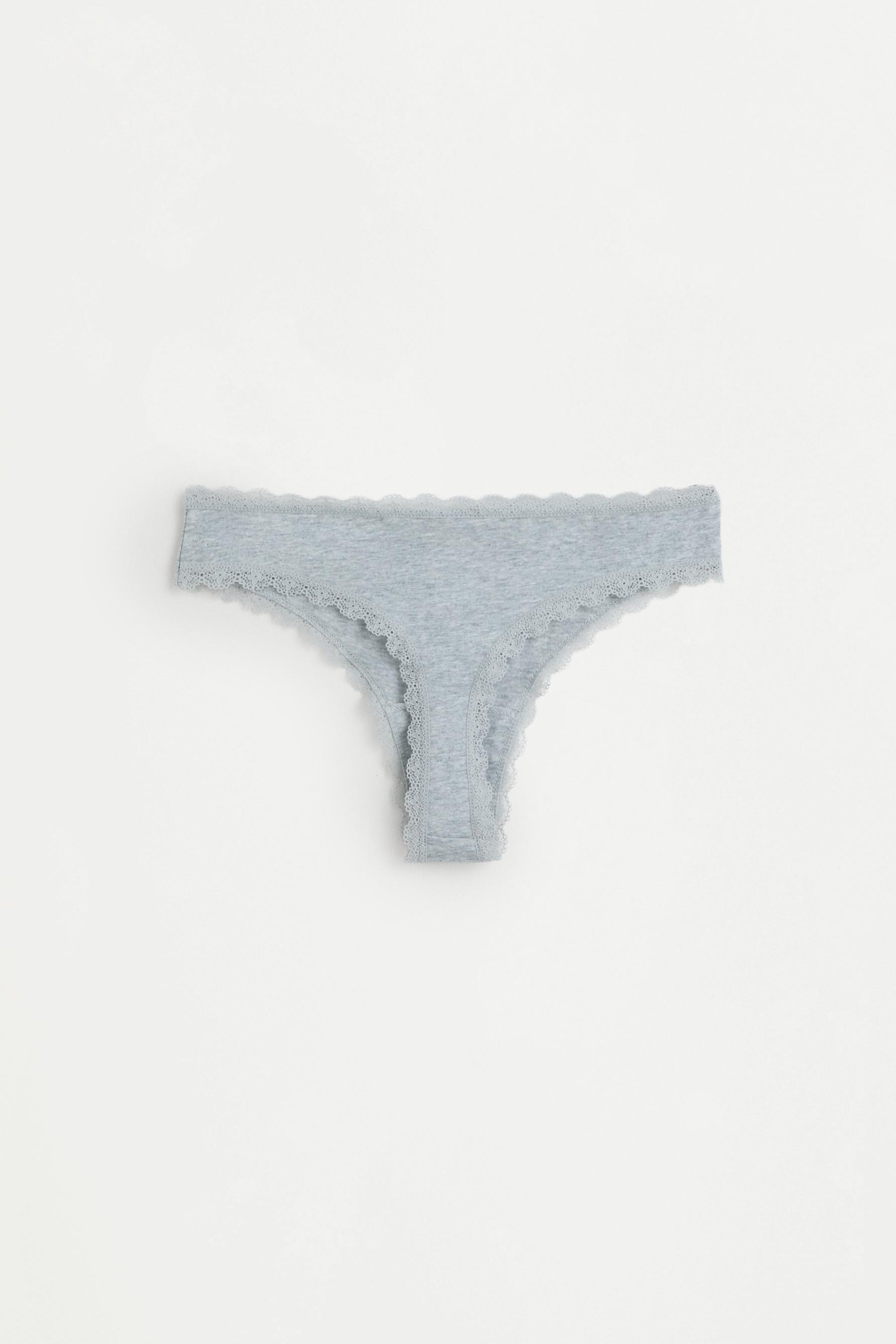Printed Brazilian Briefs (3-Pack) — ECRU/YELLOW