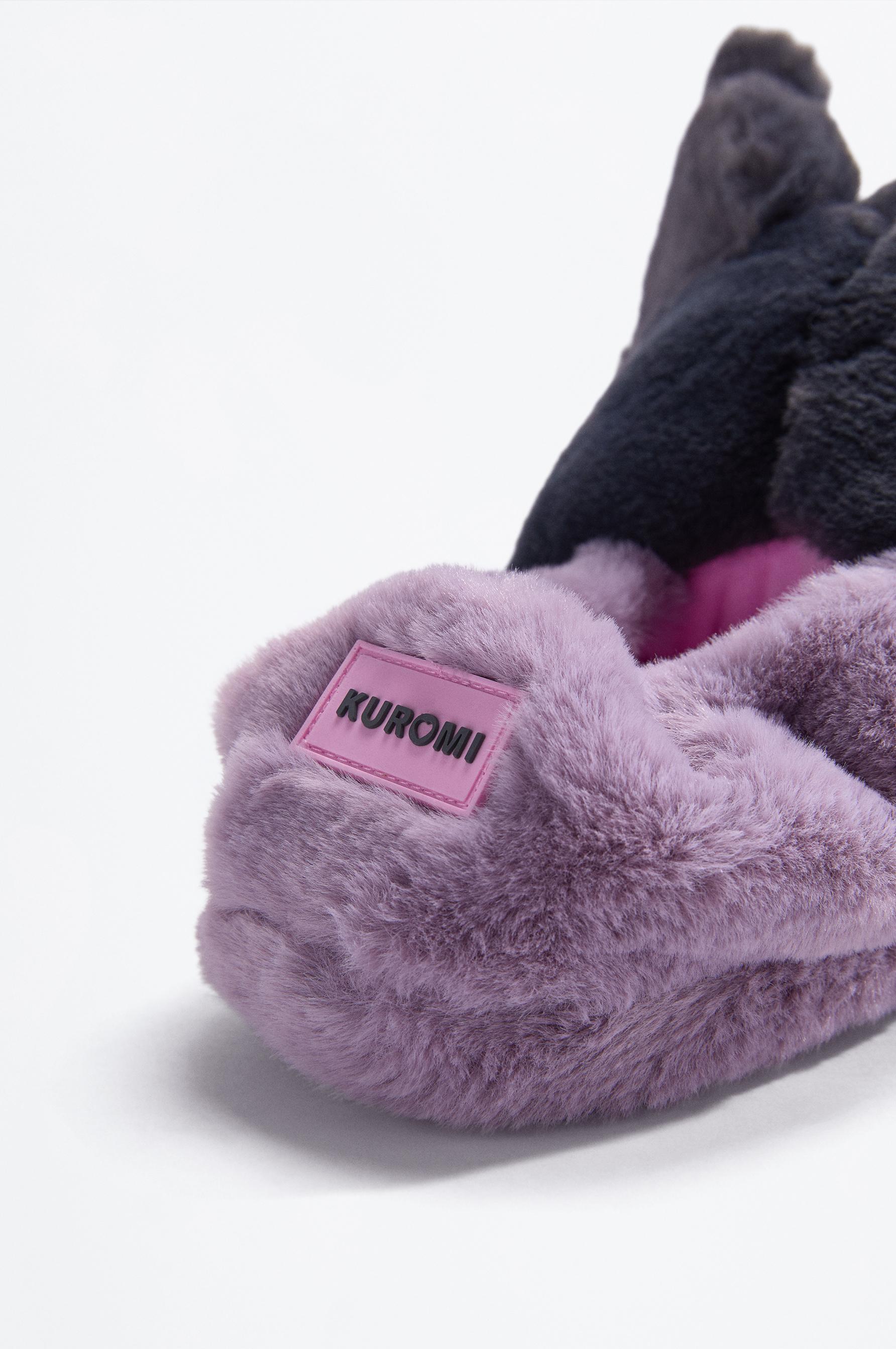 Kuromi volume house slippers — GREY