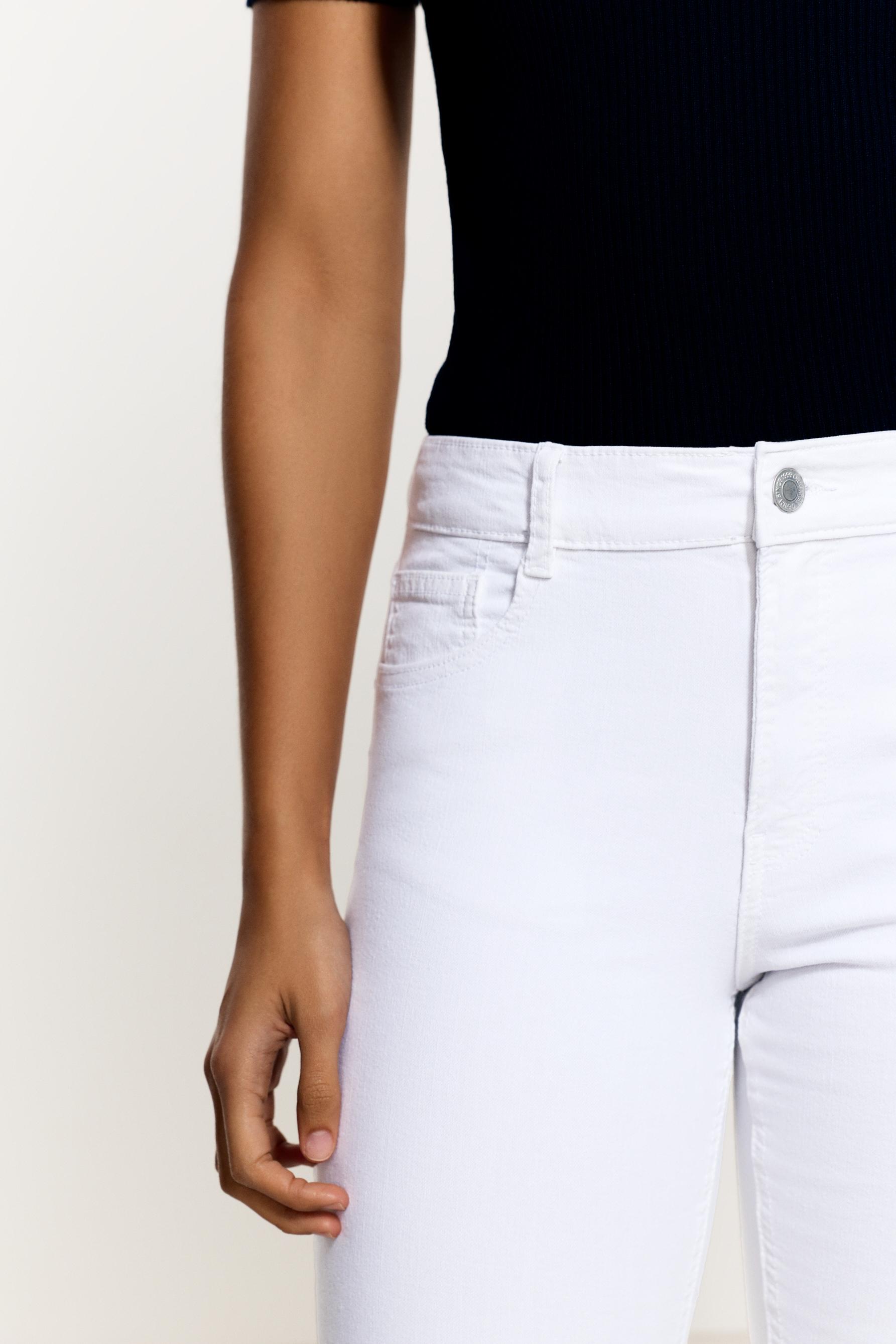 Skinny jeans — WHITE