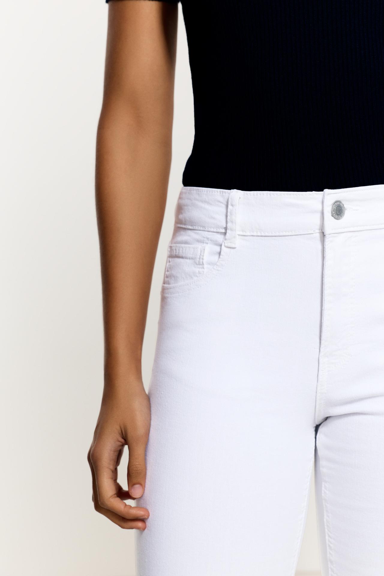 Skinny jeans — WHITE