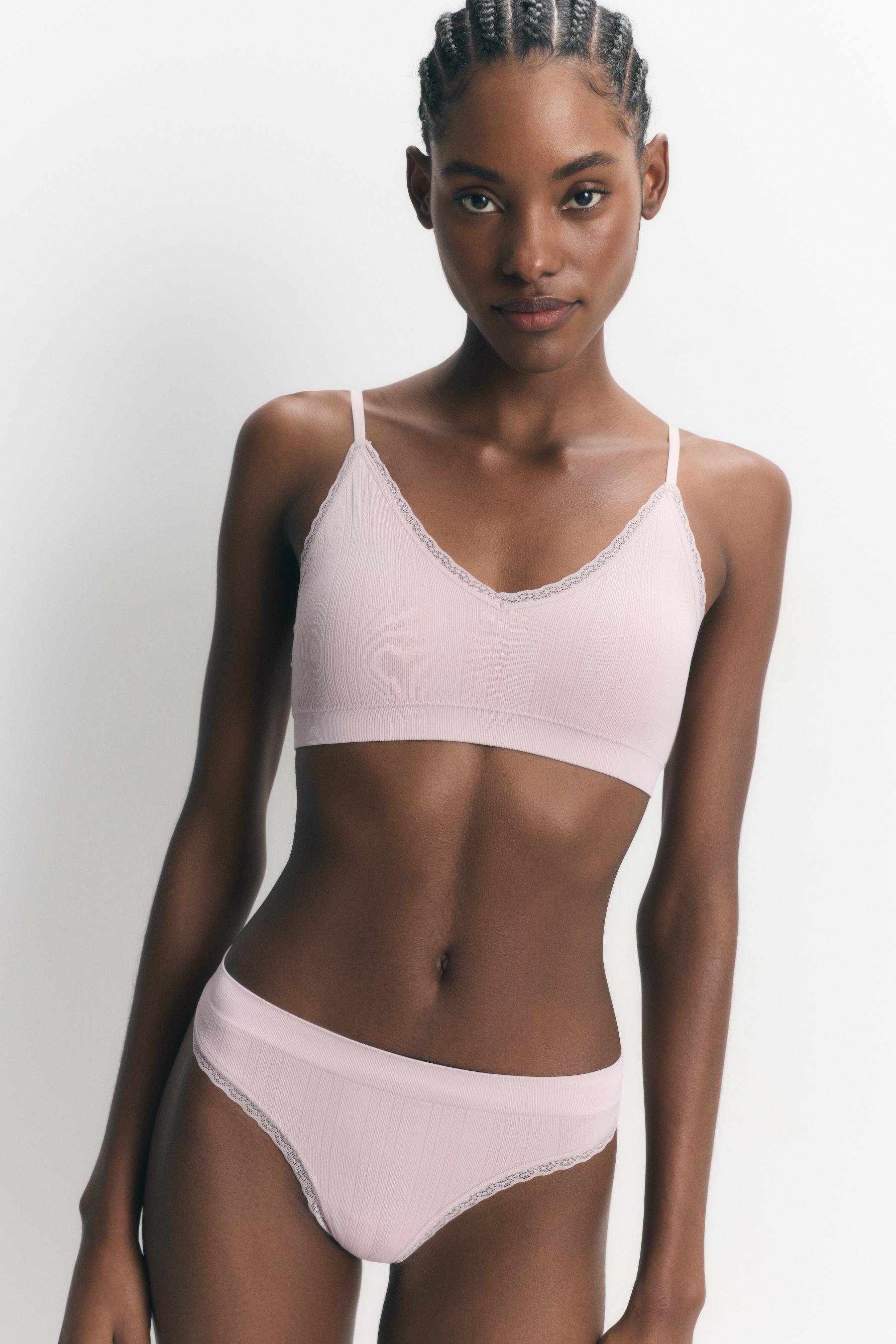 Pack 2 tangas pointelle - encaje