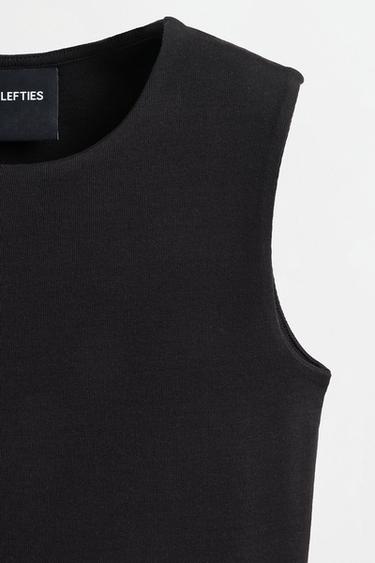 Wide-strap tank top — BLACK 7