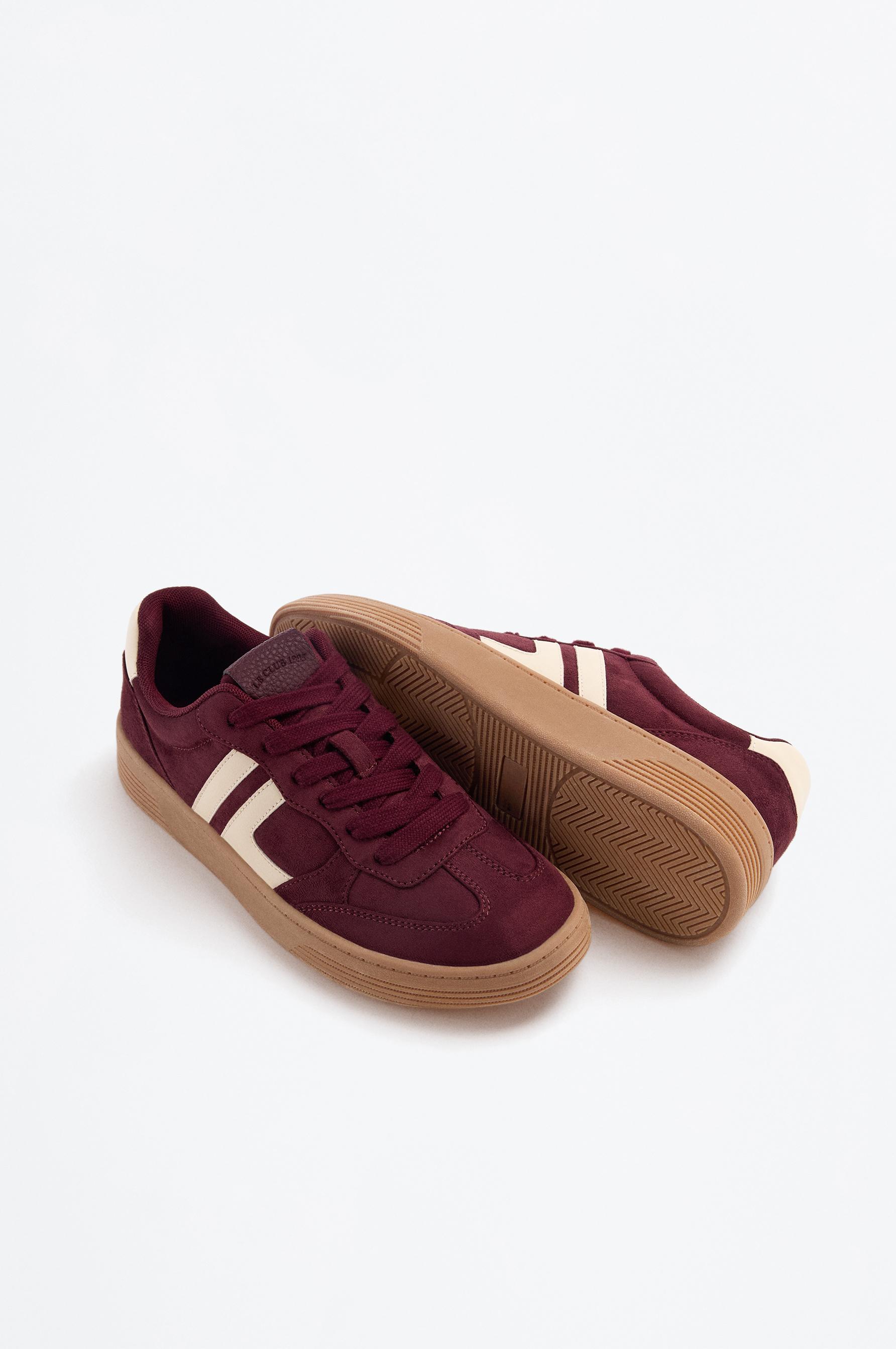 Lefties Bordo Lefties Retro detaylı spor ayakkabı