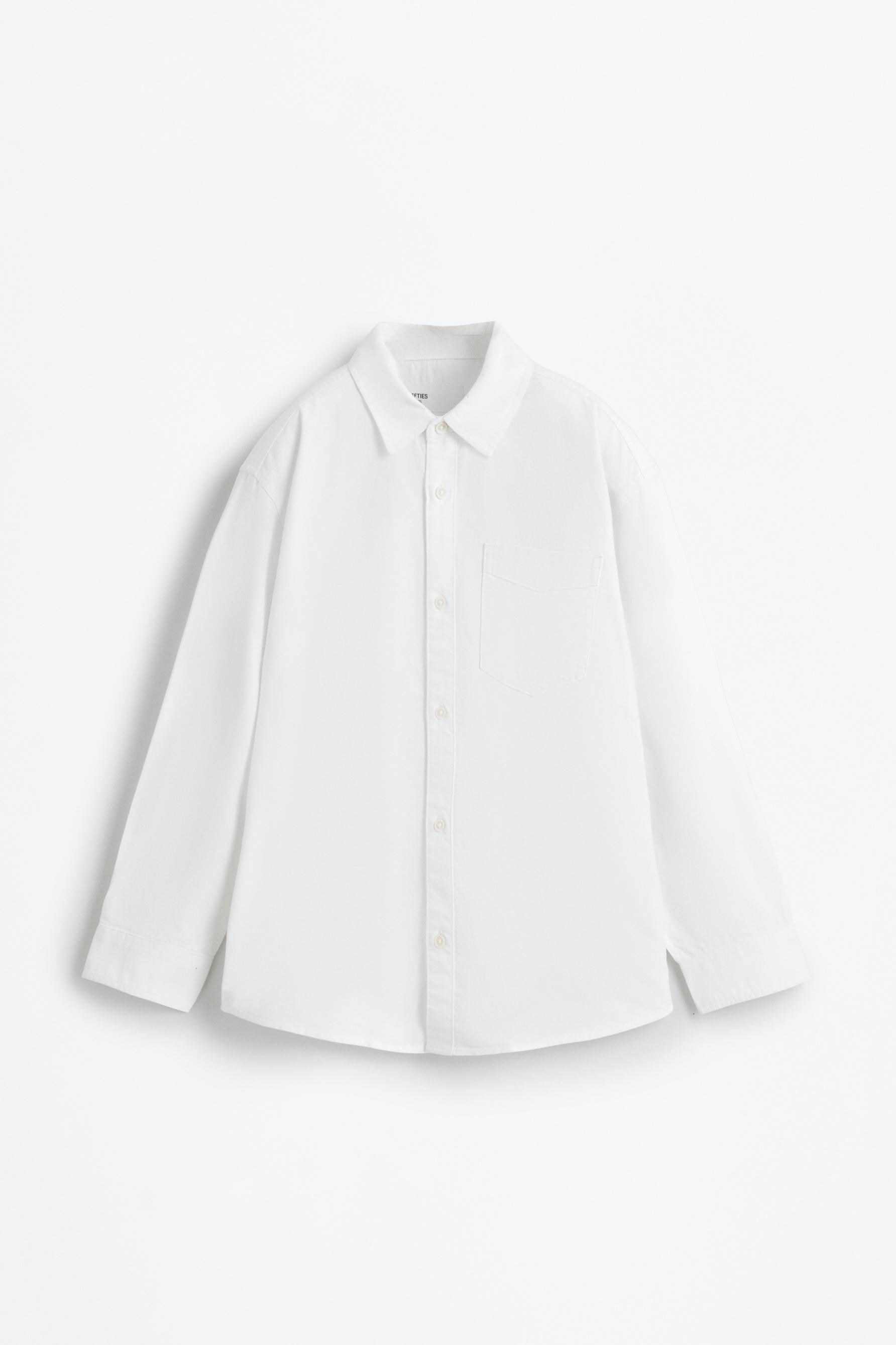 Oxford shirt — WHITE