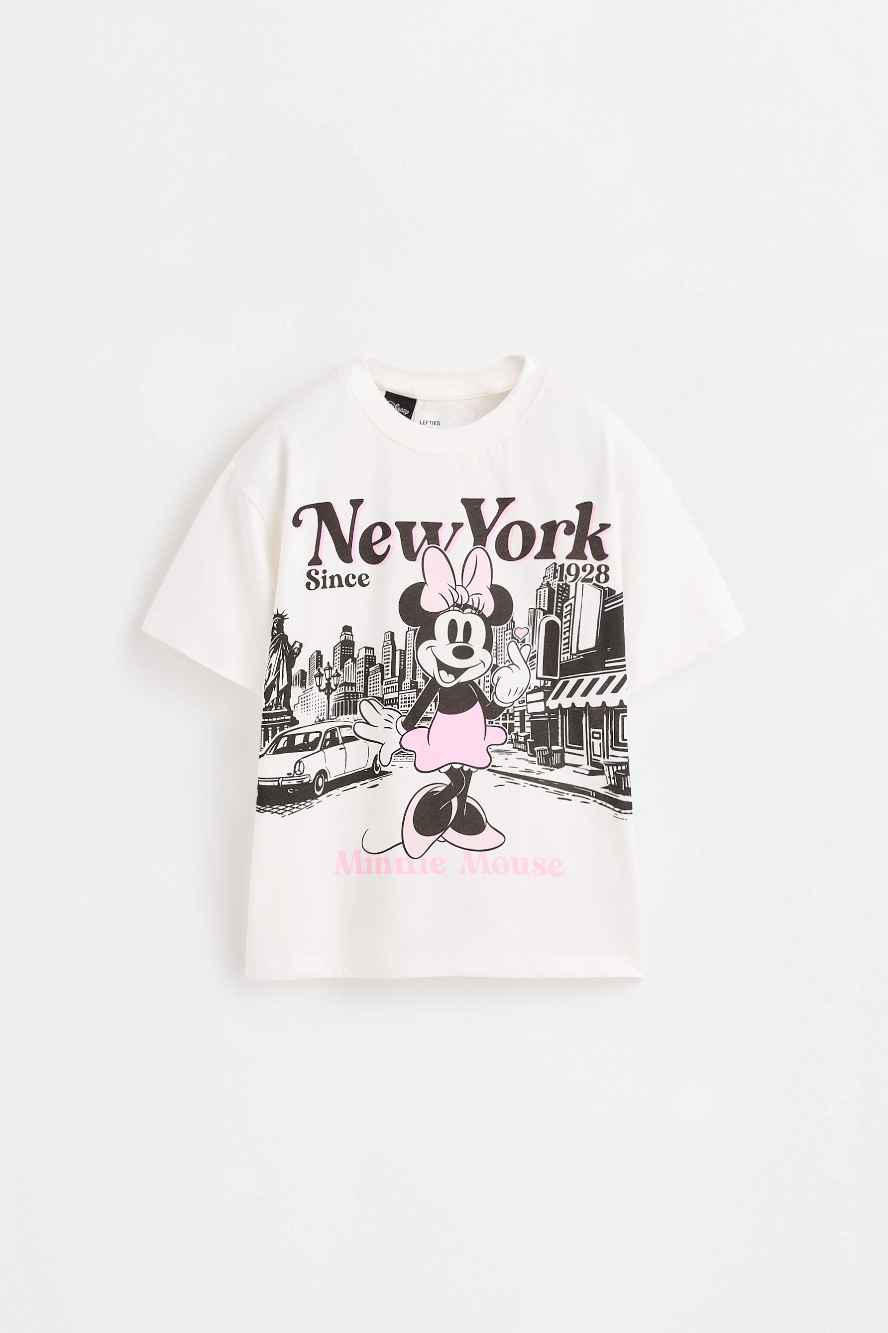 Minnie Mouse ©Disney New York T-shirt — OFF WHITE