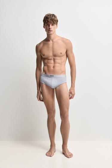Contrast briefs (5-pack) — RUSSET 1