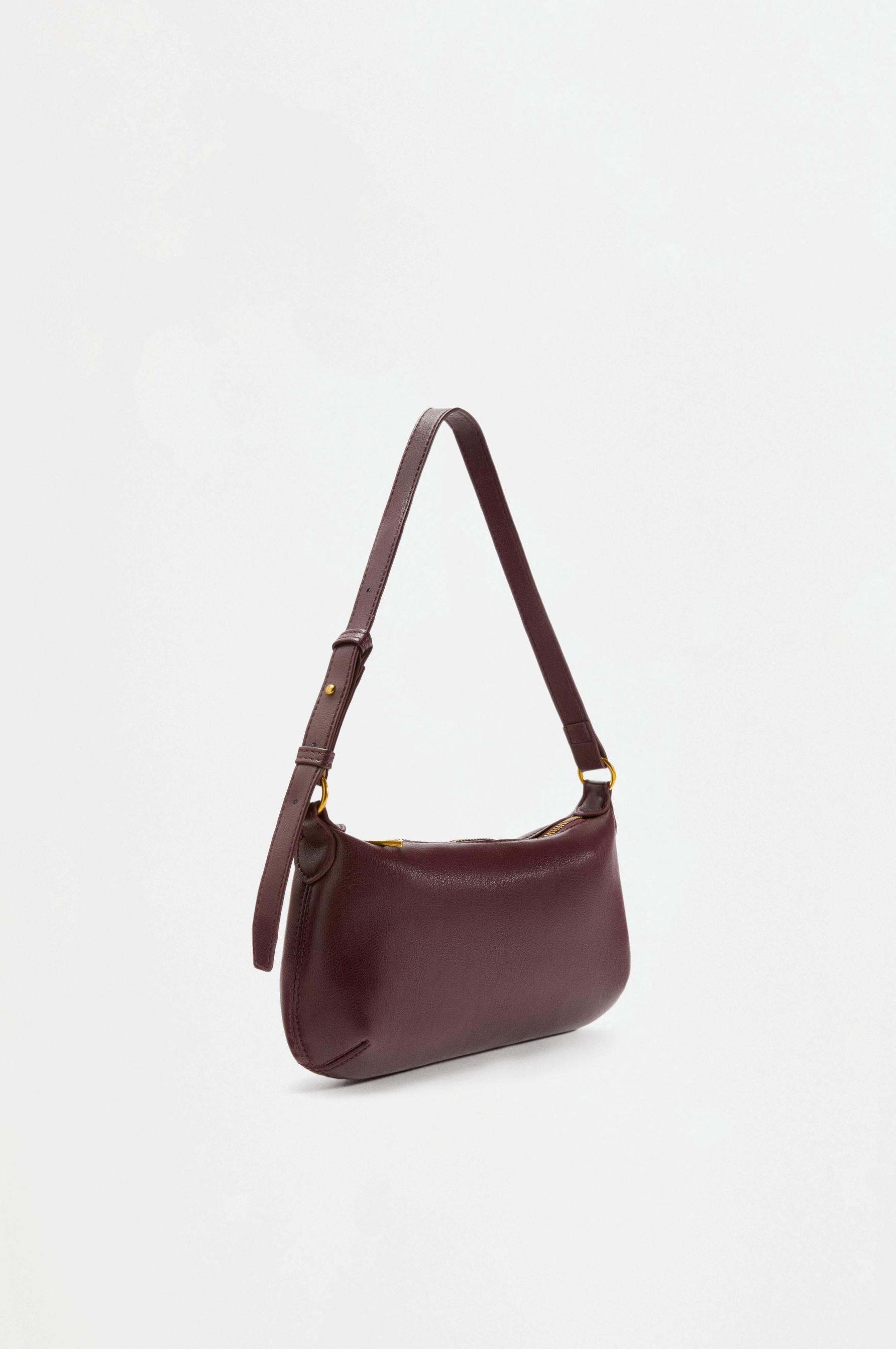 Shoulder bag — BURGUNDY