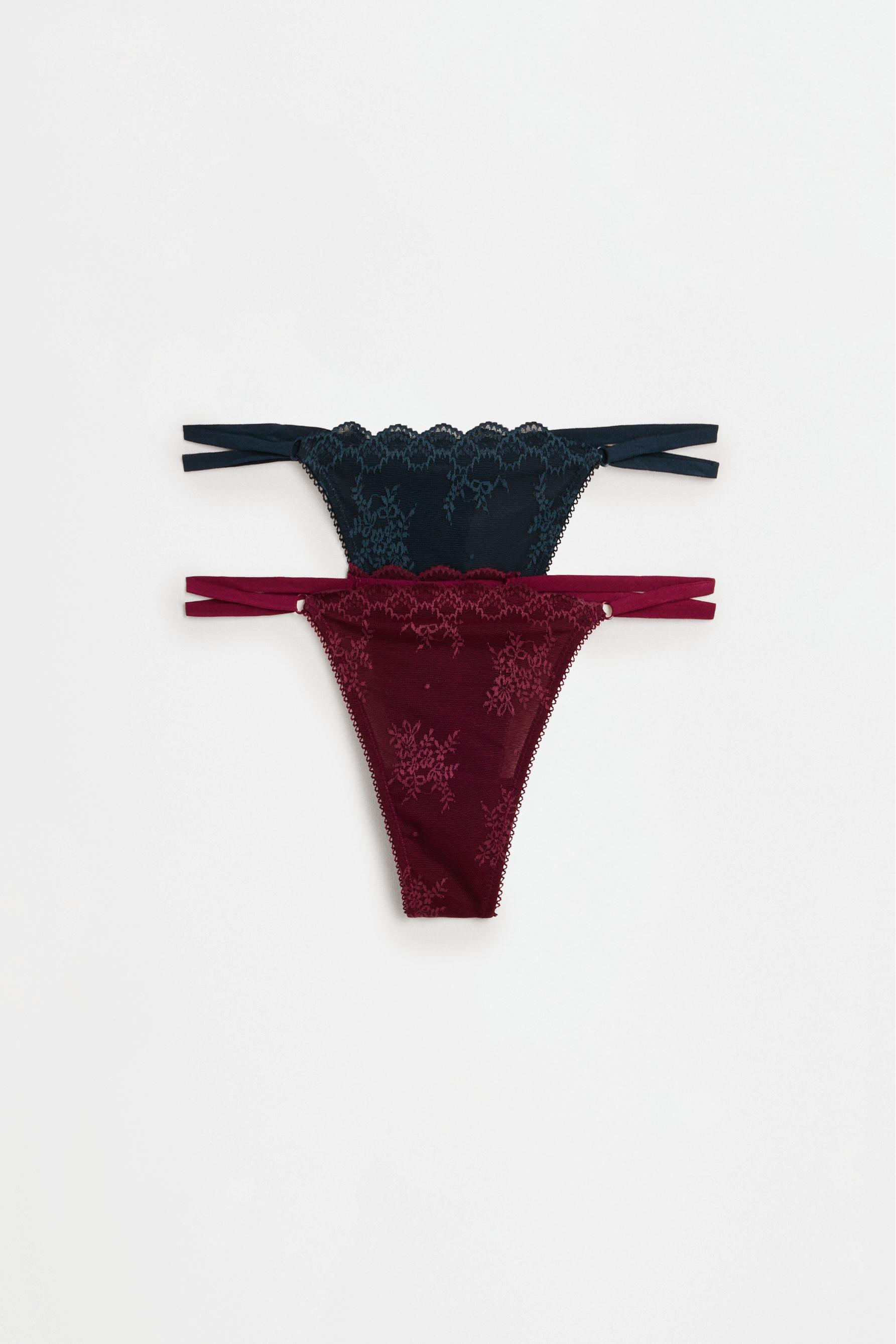 Tanga encaje (Pack 2)