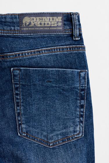 Faded skinny jeans — DARK BLUE 7
