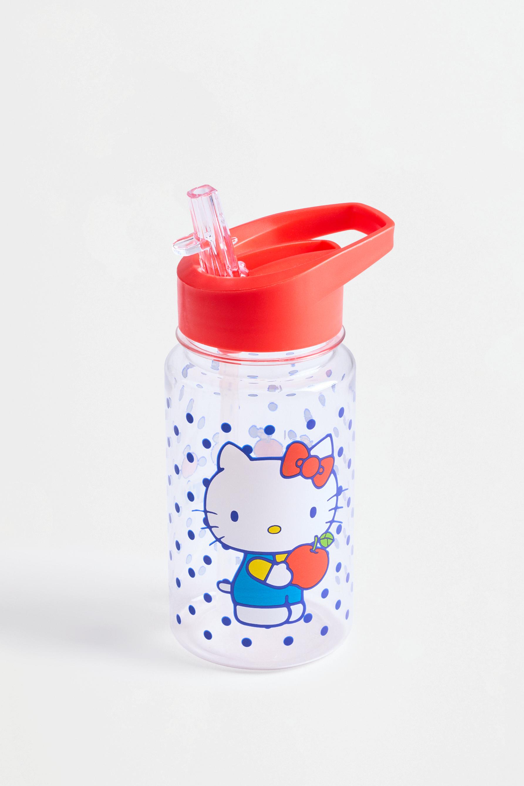 Hello Kitty ©SANRIO 435 ml polka dot bottle — RED