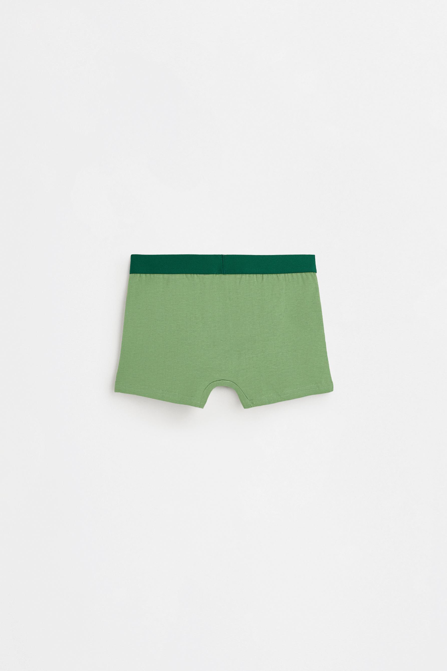 Contrast Boxer Briefs (7-Pack) — ORANGE/GREEN