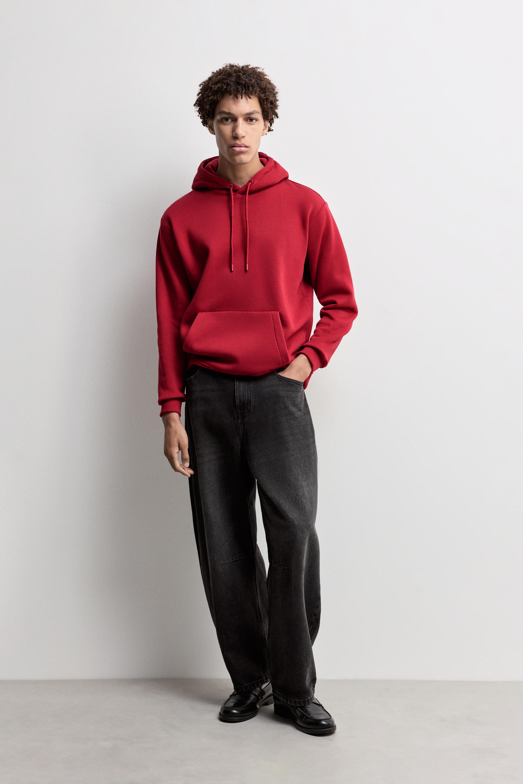 Basic hoodie — DARK PINK
