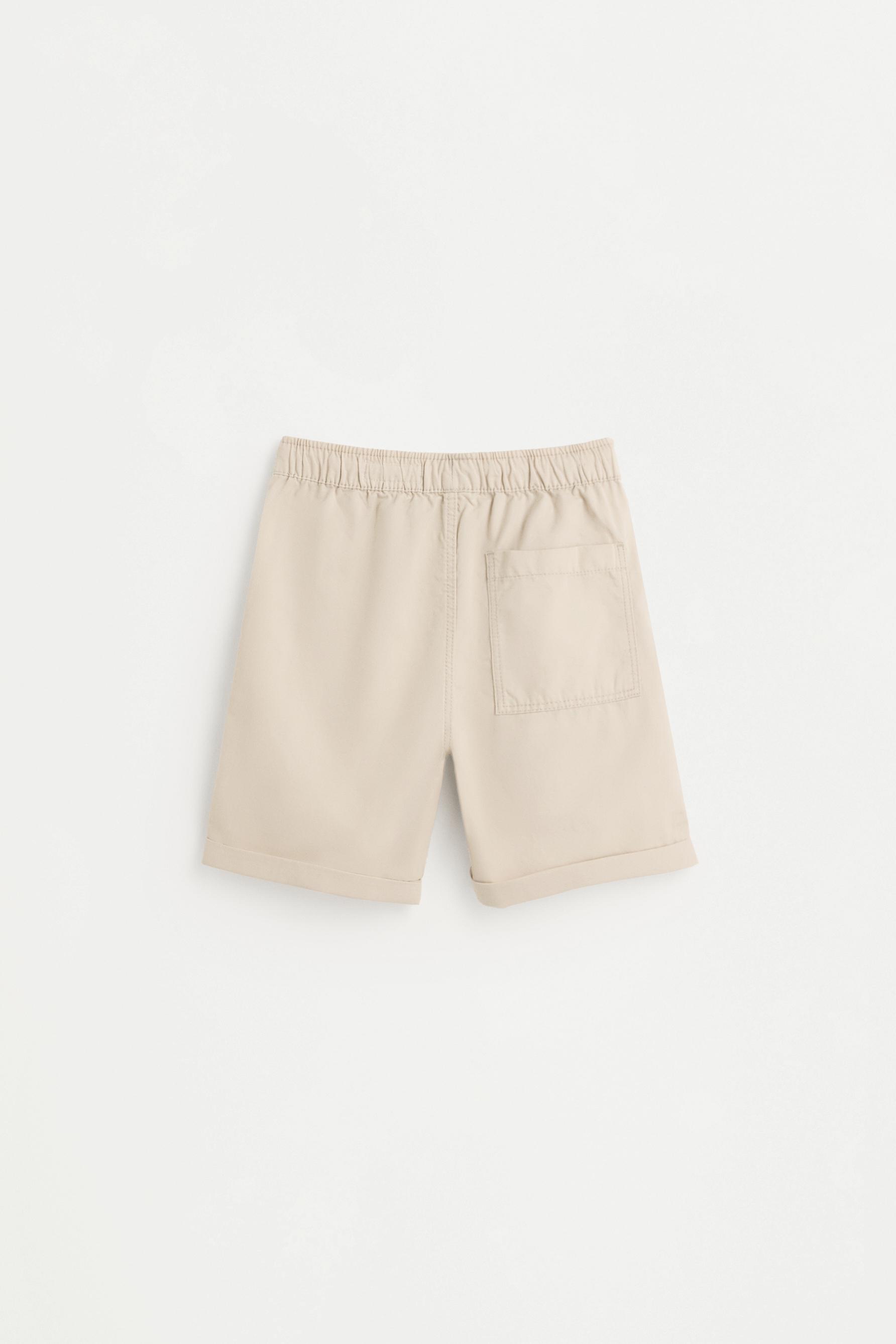 Bermuda jogger shorts — GREY