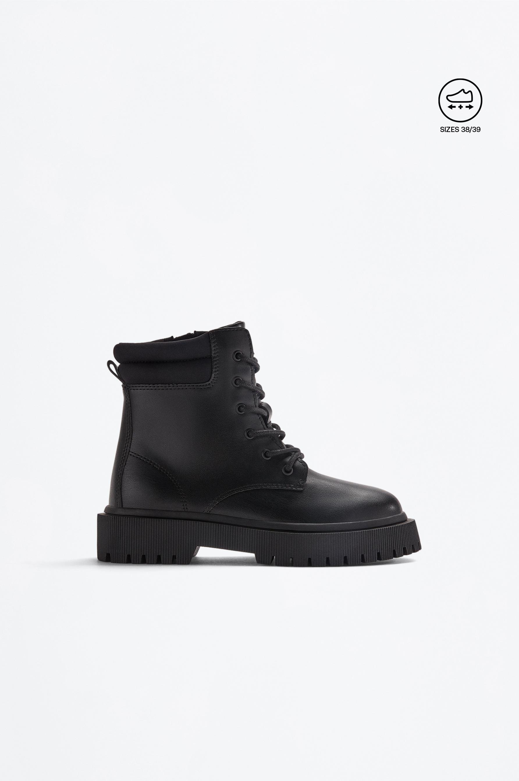 Collar boot — BLACK
