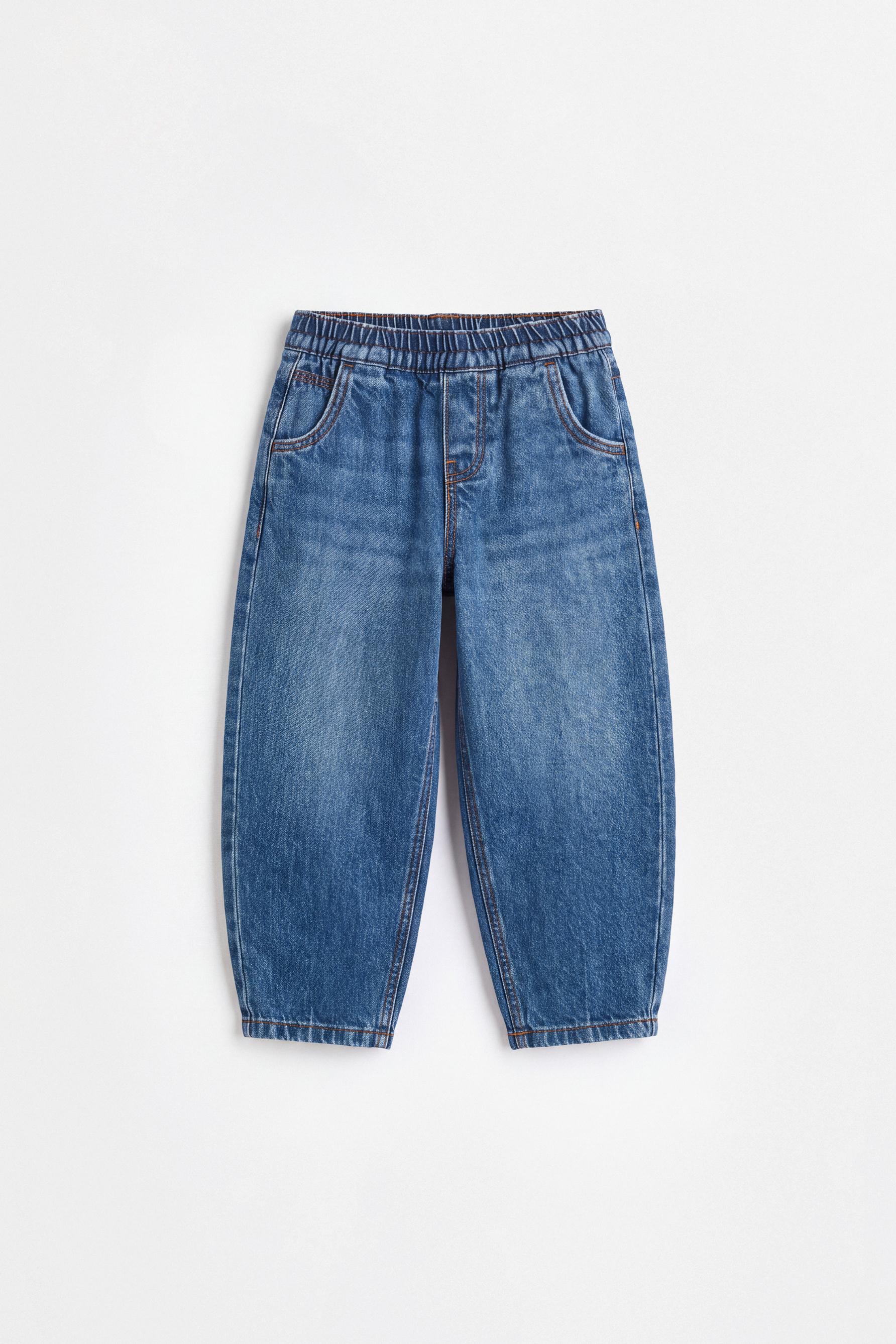 Jeans balloon cintura elástica
