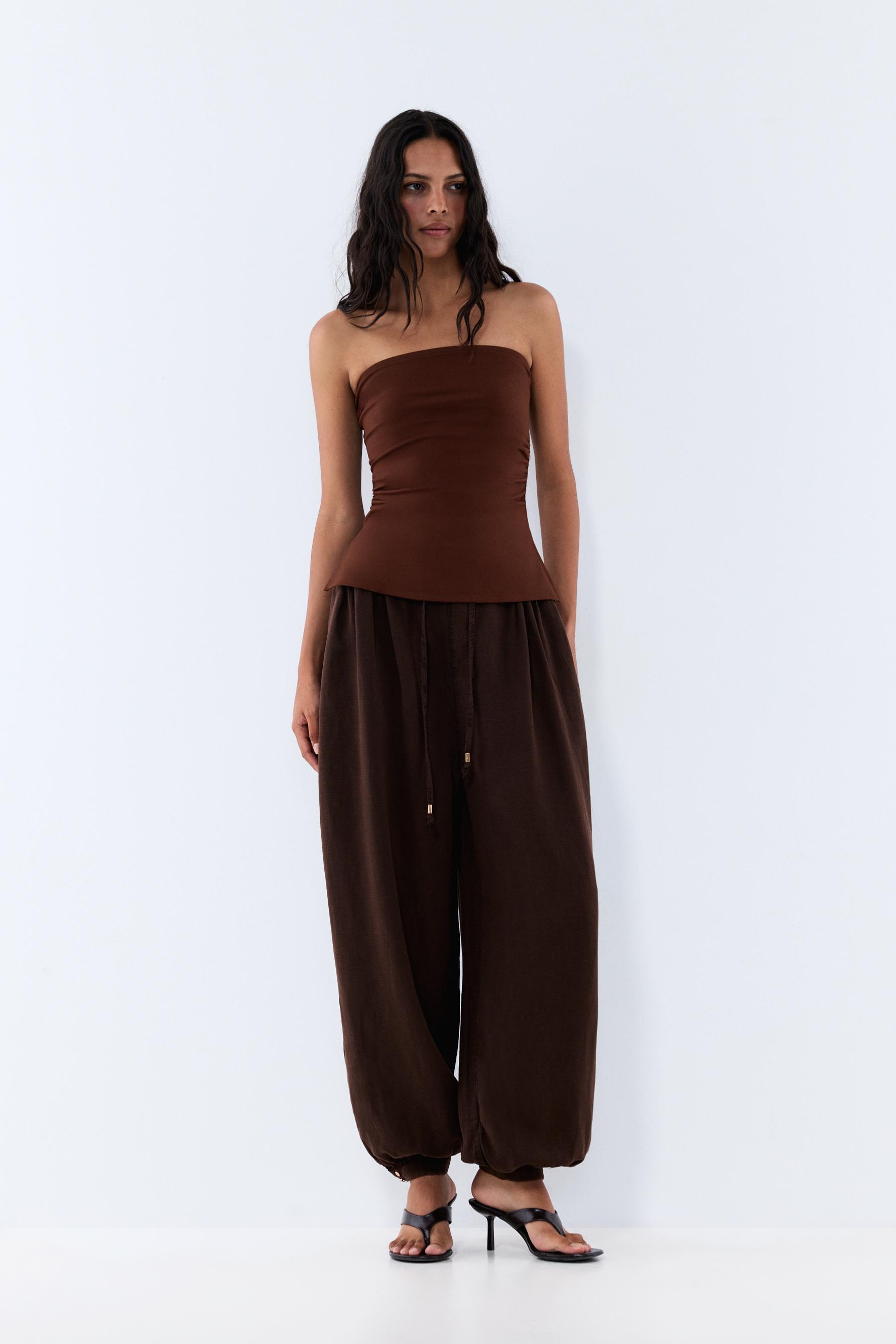 Bandeau top — BROWN