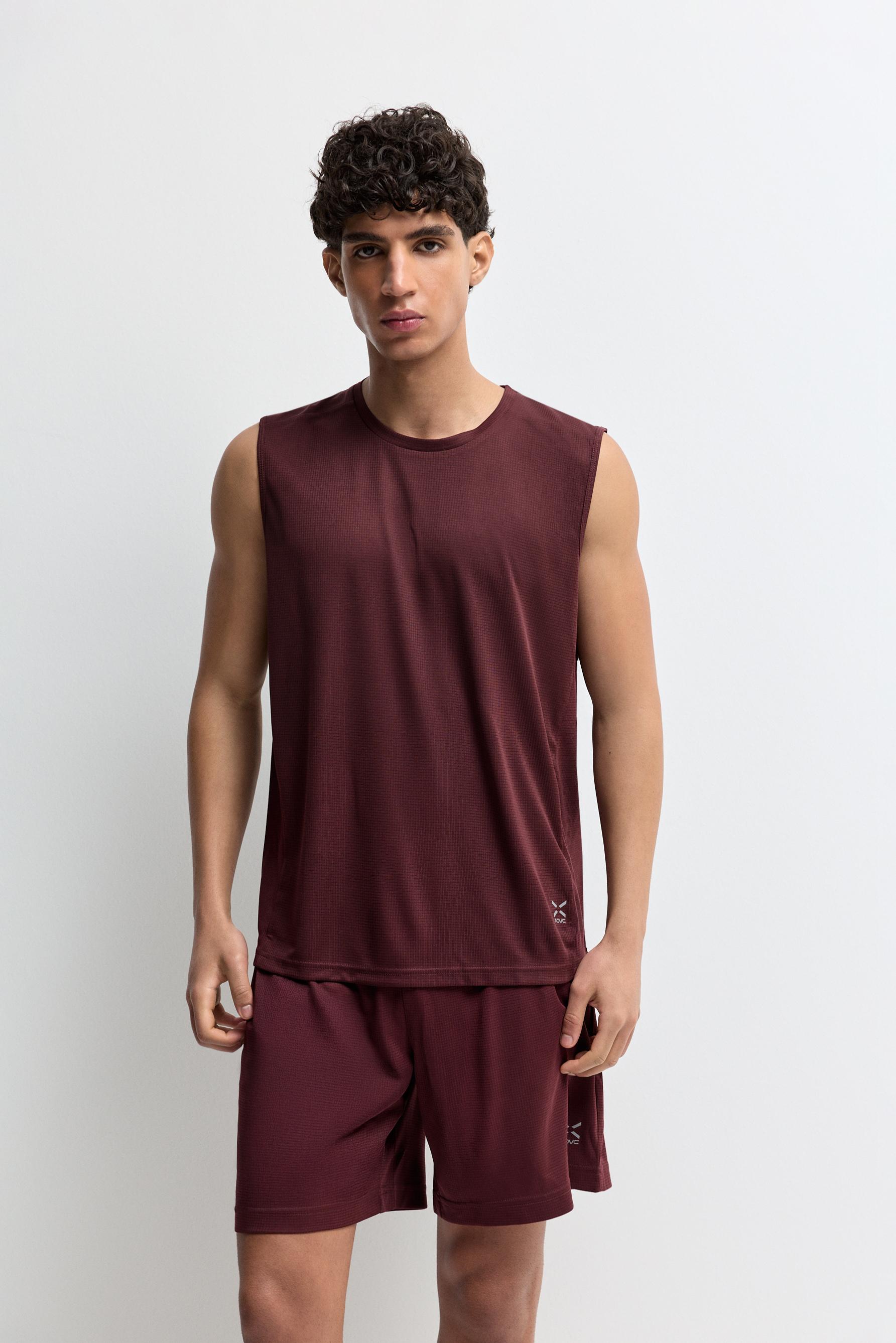 Camiseta deportiva sin mangas