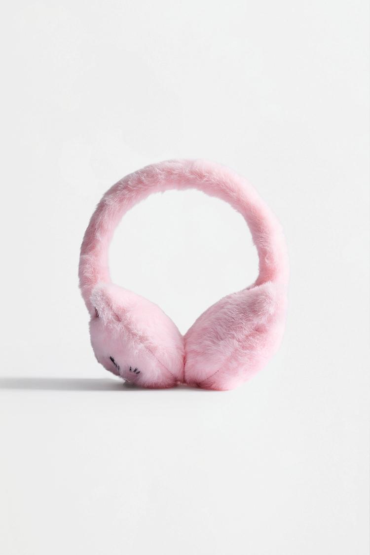 Cat earmuffs — PASTEL PINK
