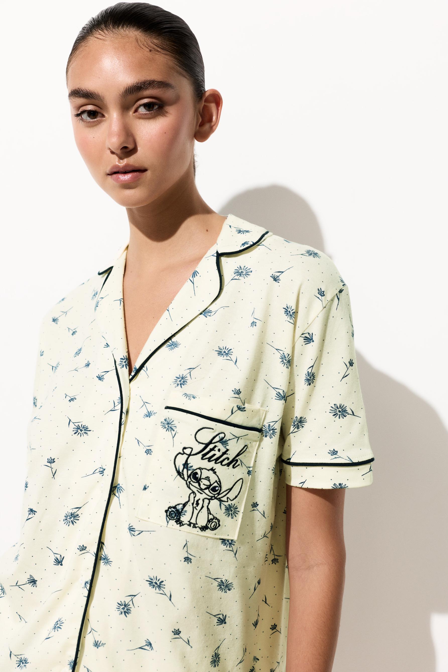 Stitch ©Disney shirt pyjamas — OFF WHITE