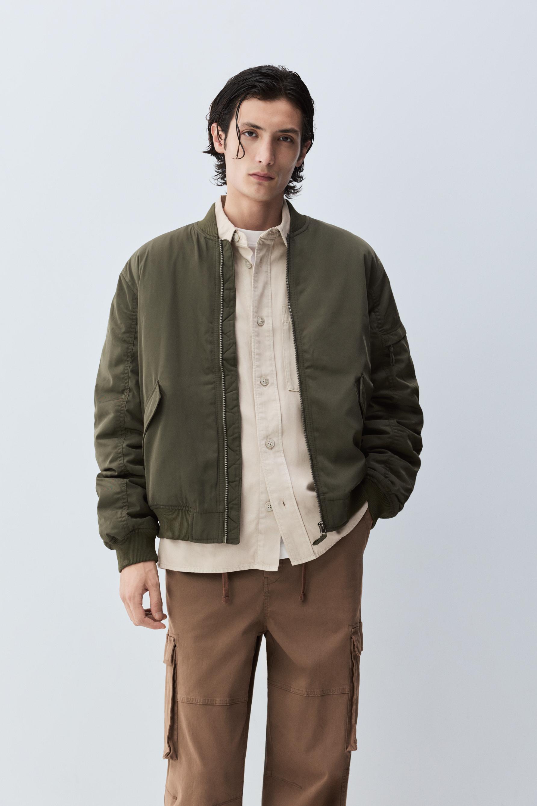 Cazadora bomber acolchada