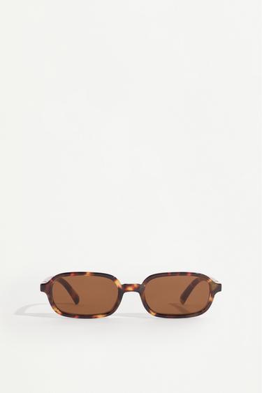 Small rectangular glasses — TORTOISESHELL 1