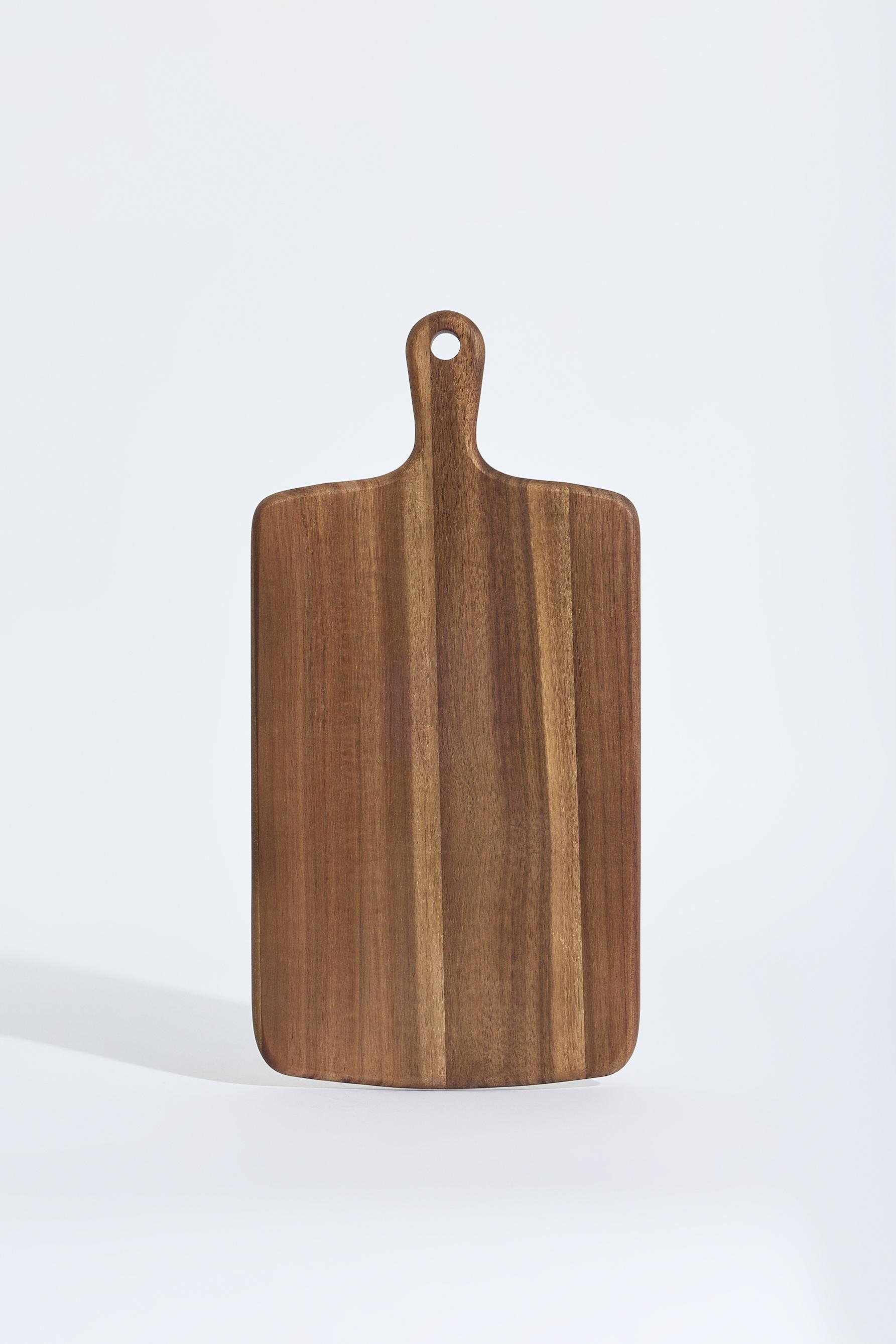 Tabla asa madera de acacia