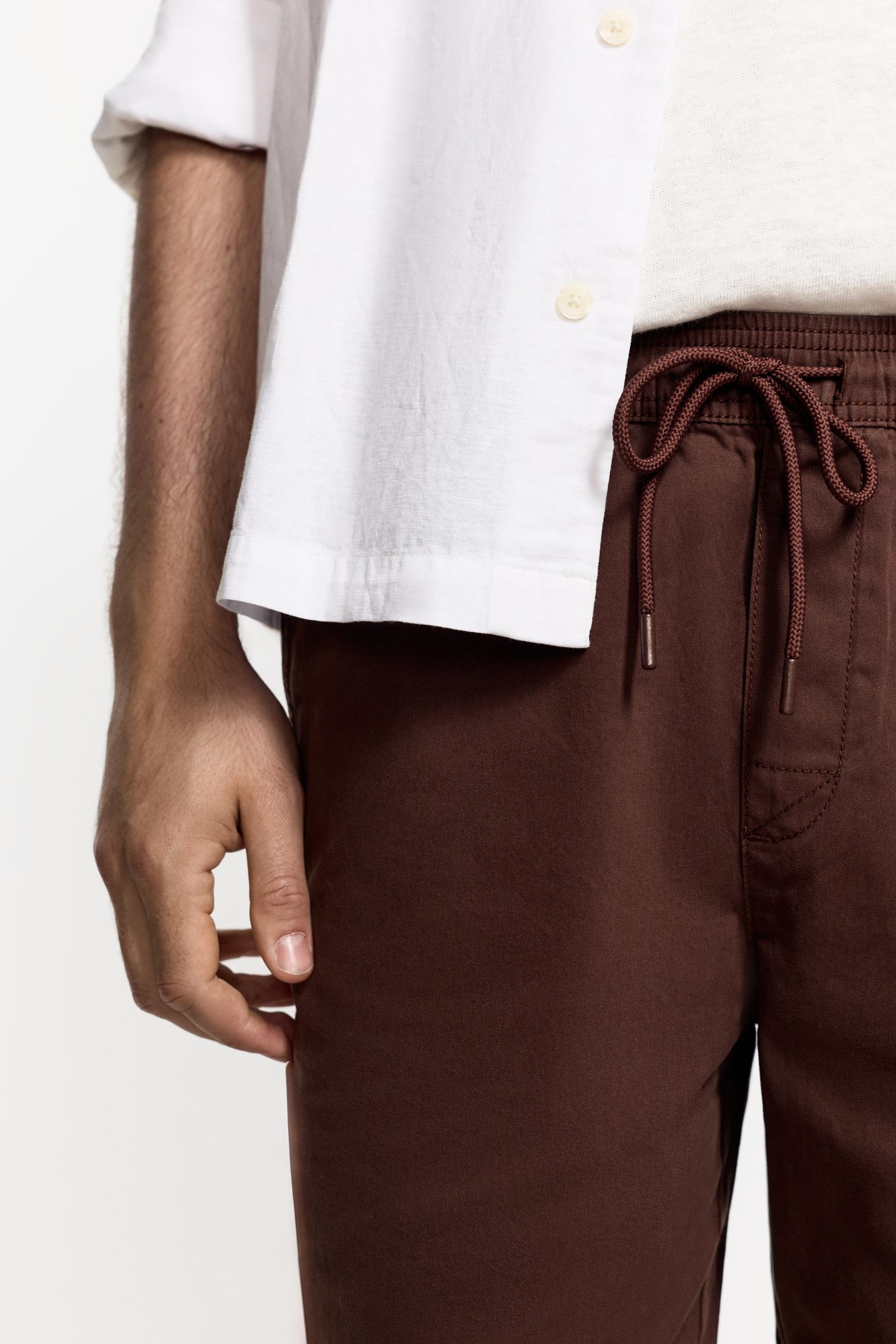 Jogger Bermuda shorts — COPPER