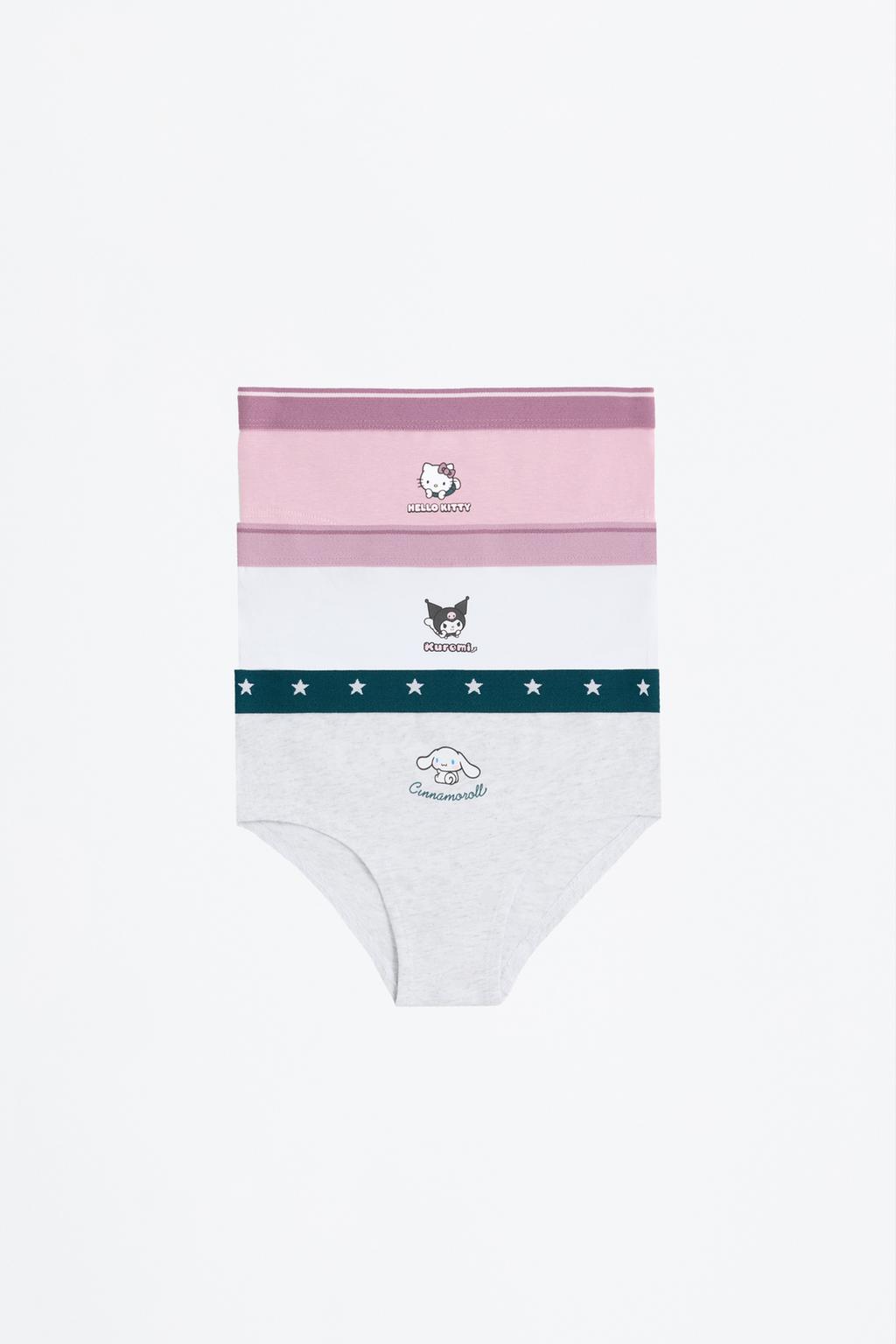 Conjunto de 3 cuecas Hello Kitty ©SANRIO